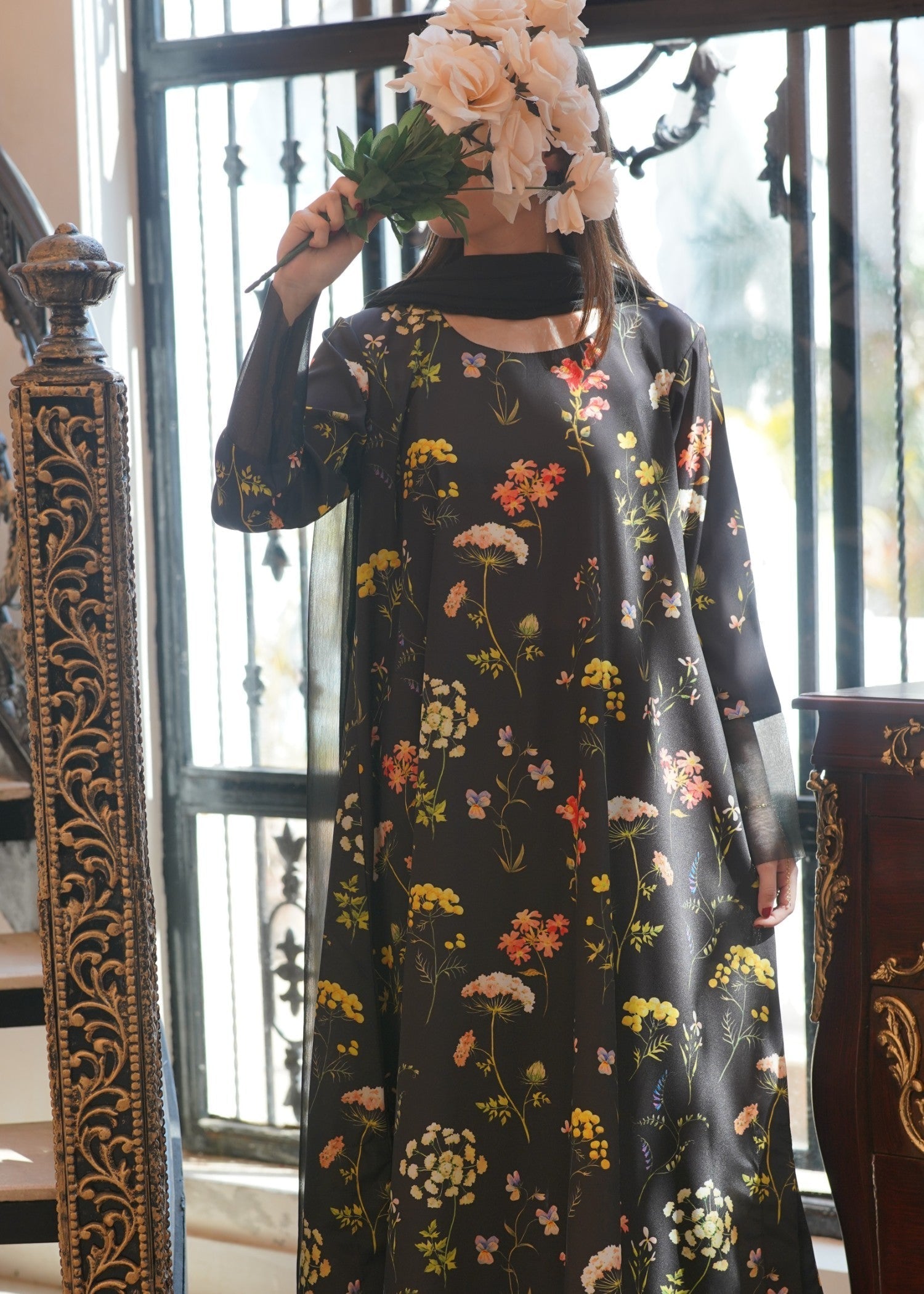 OR COUTURE BY RAMSHA OBAID Black Onyx PRET Women 2pcs