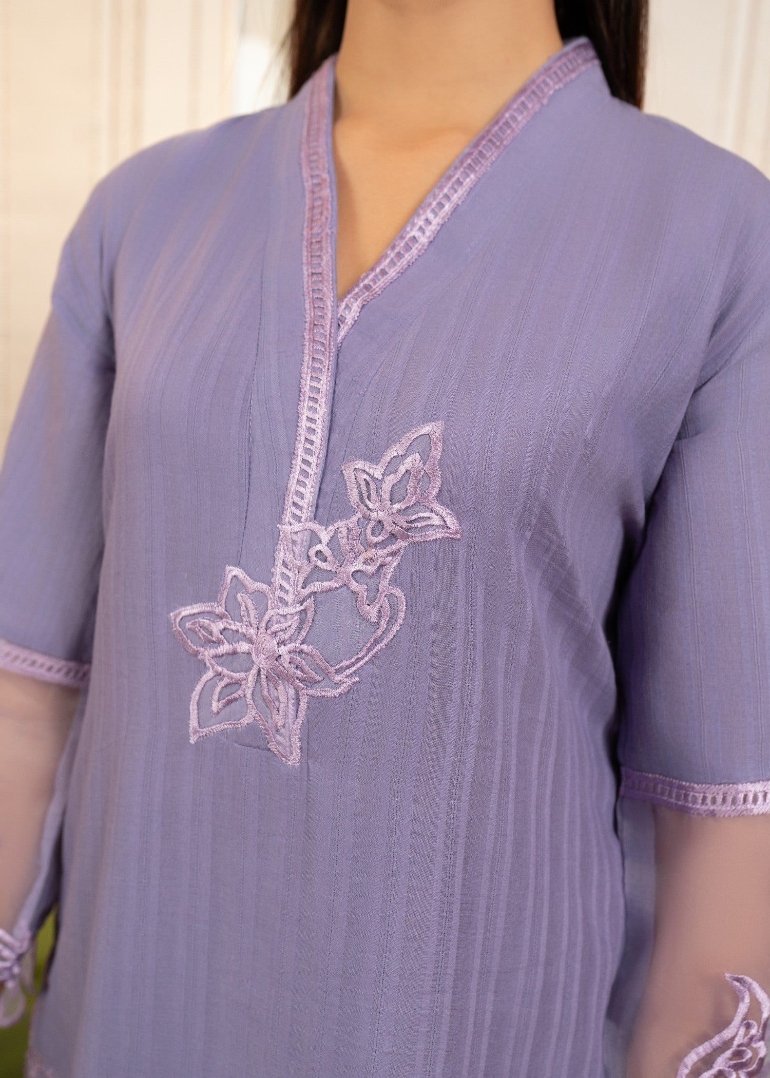 Sahibas By Mirza Estilo Purple Women 2pcs