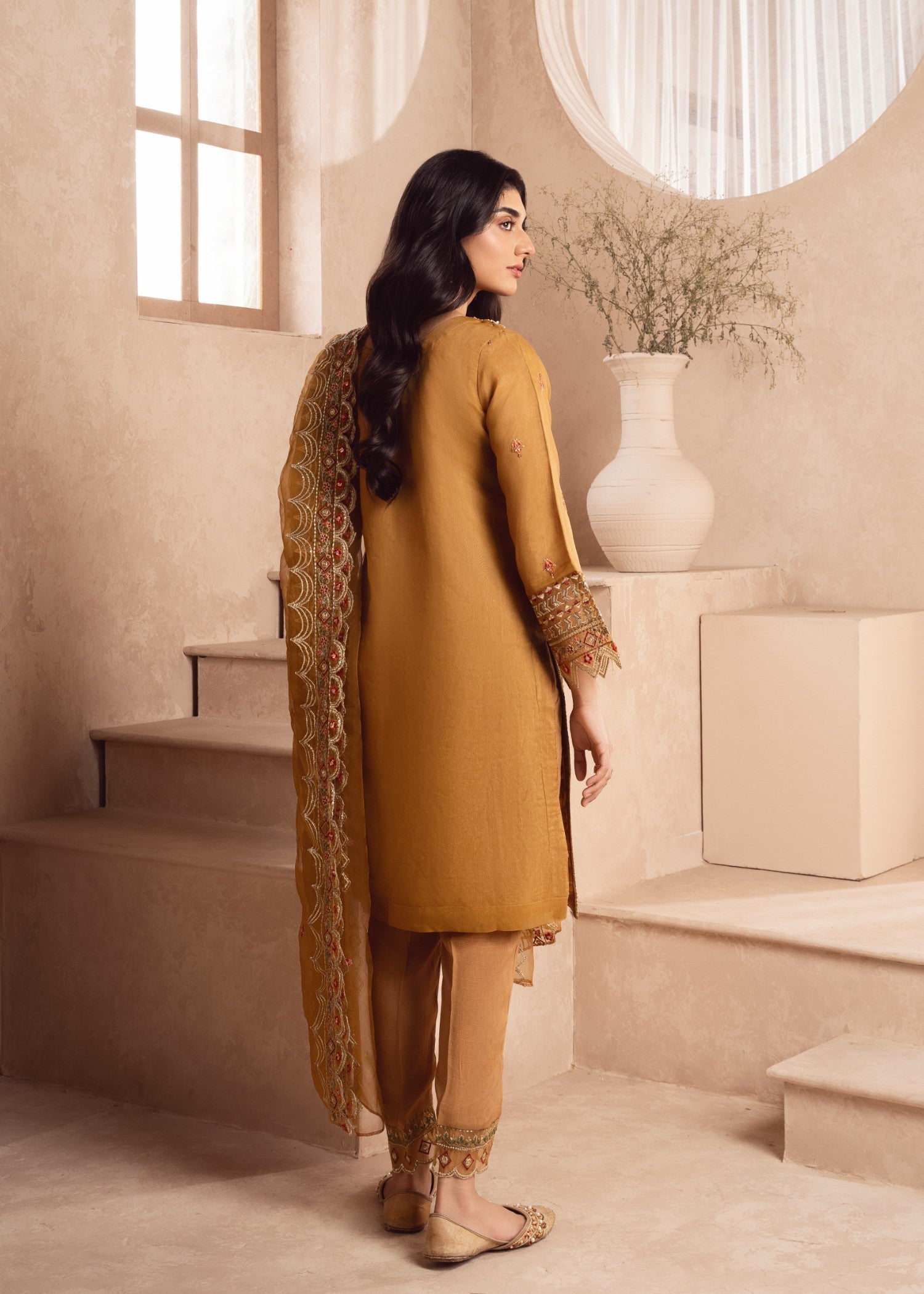 Zebaye Zareen US 546 Musturd(SB) Women 3pcs