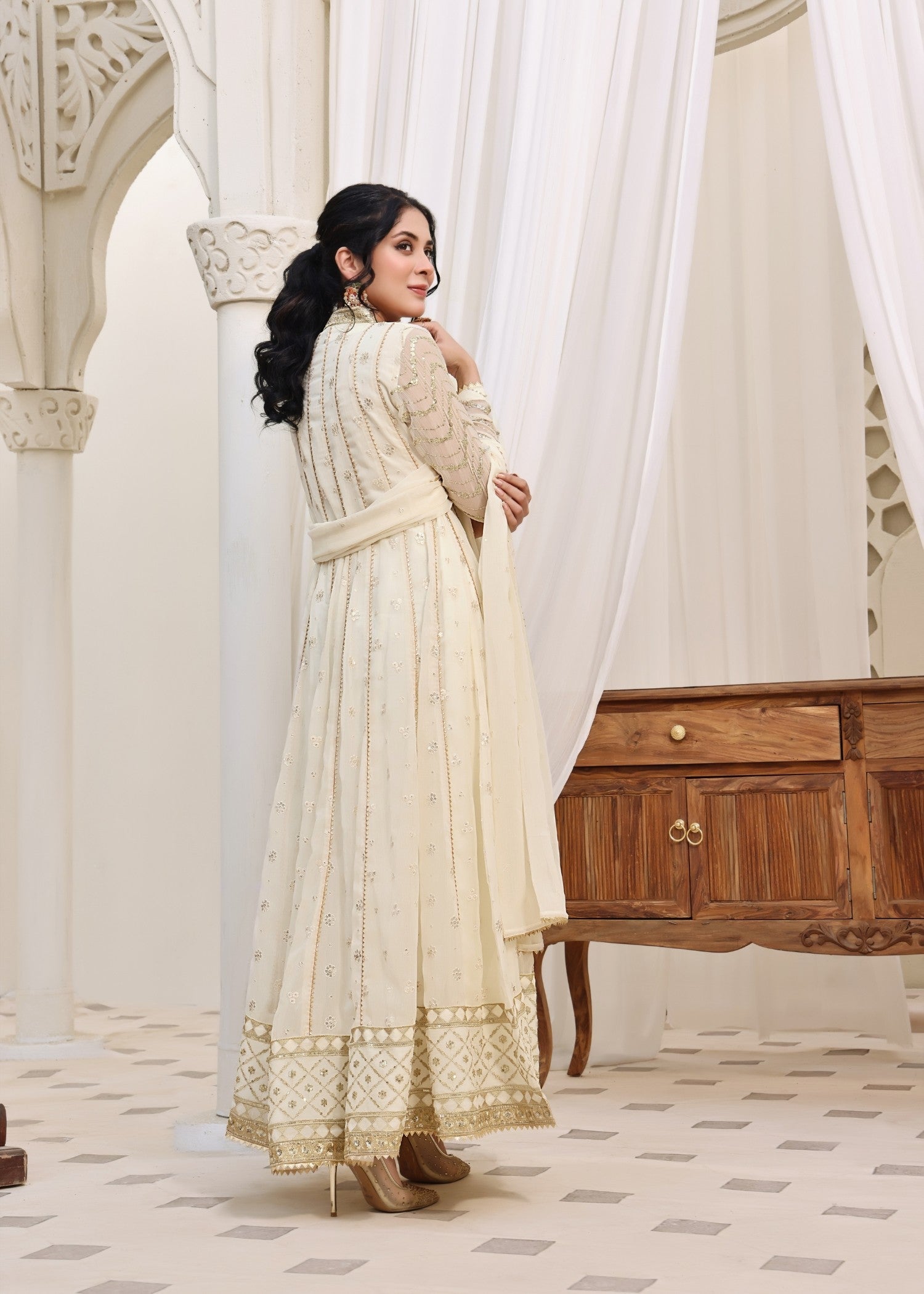 Abaan Zohan NAYAAB Off white Women 4pcs