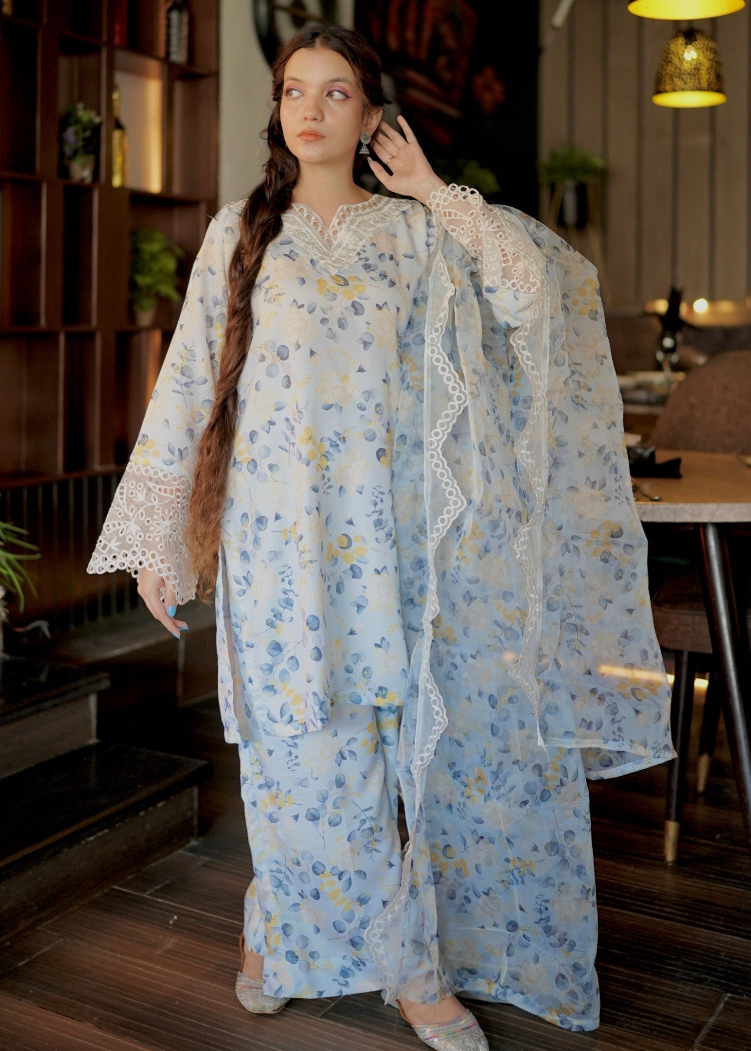 Four Season Boutique SWISS LAWN 3D Women 3pcs