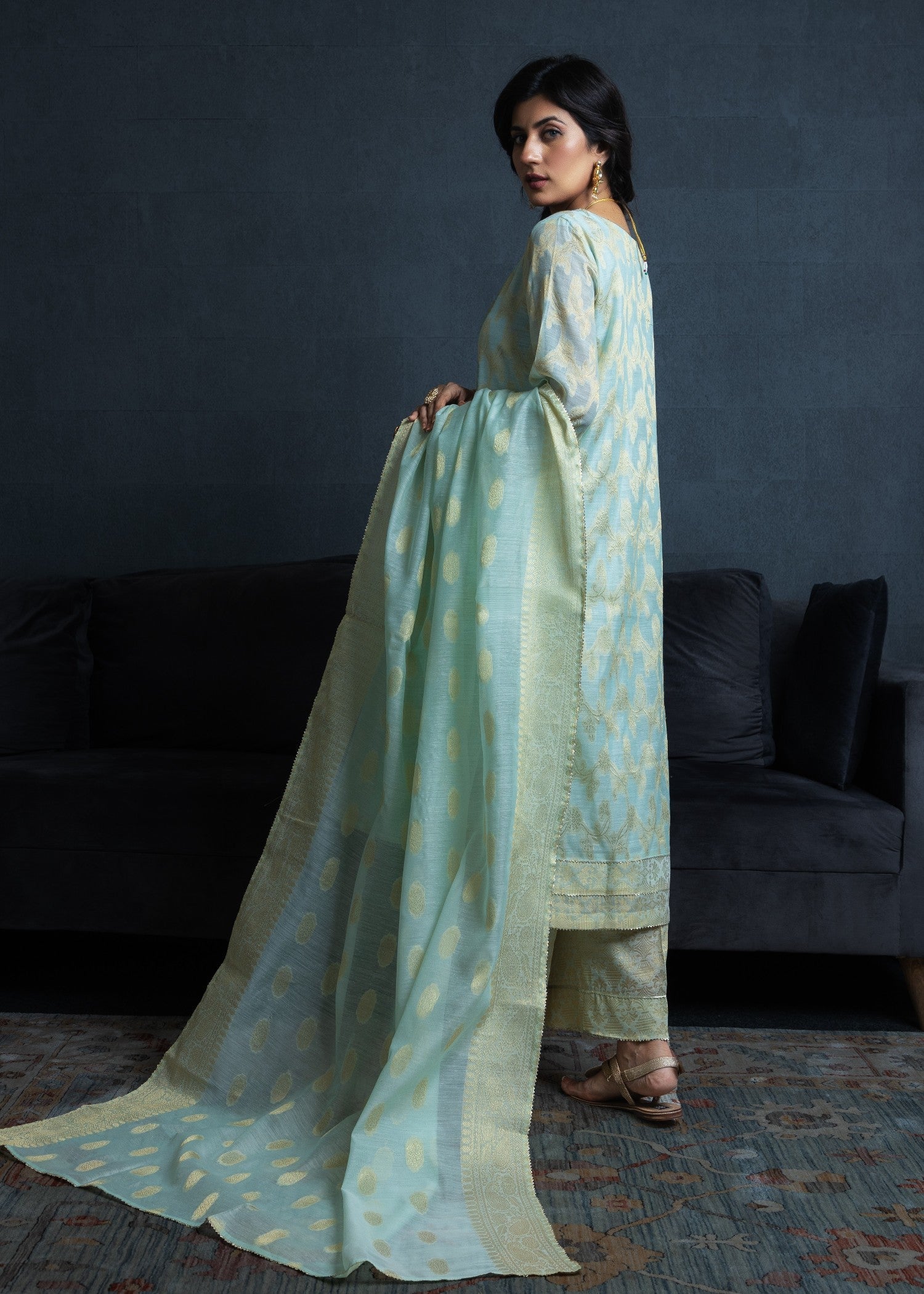 Eraj Hussain Wabasta Aqua Women 4pcs