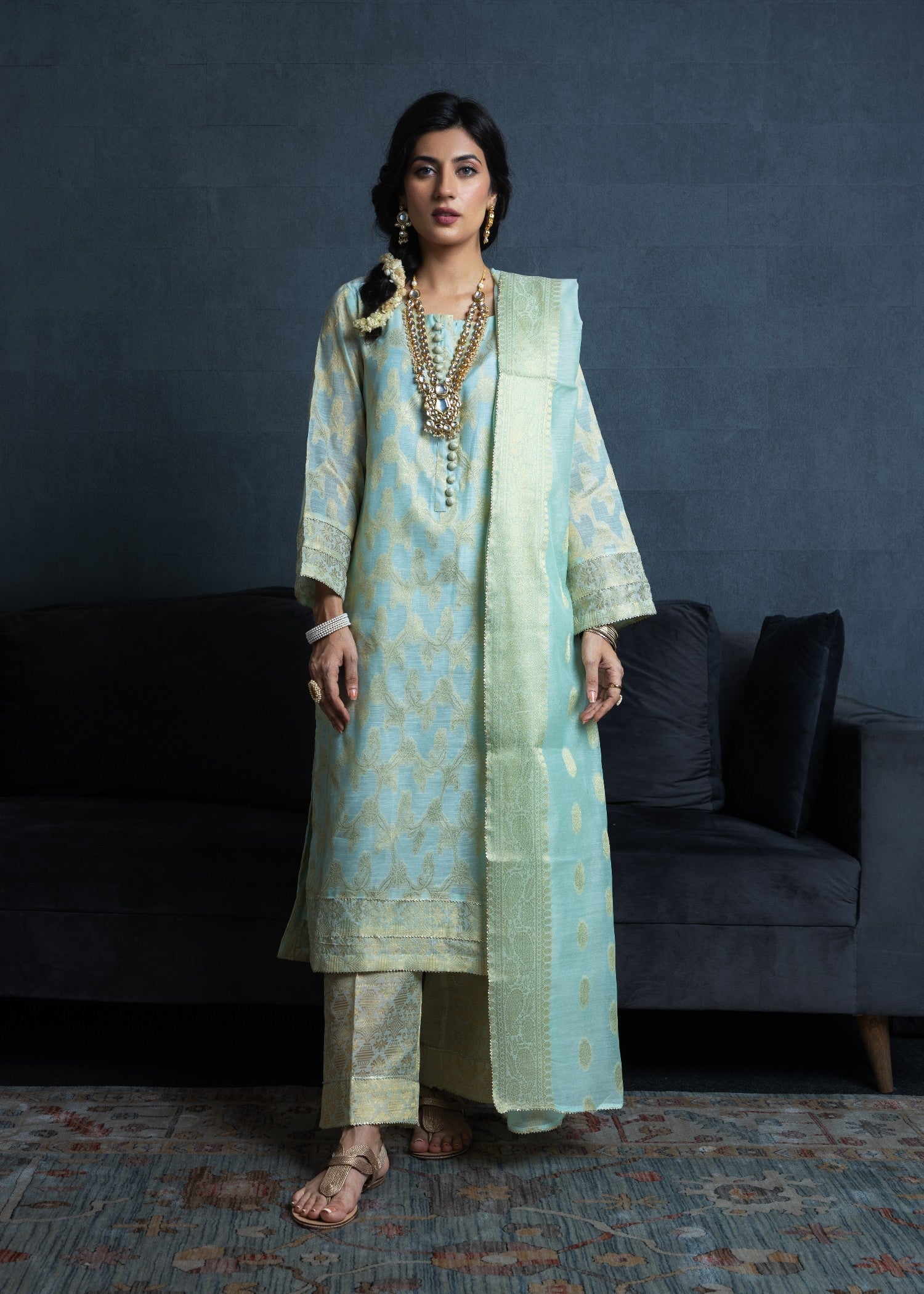 Eraj Hussain Wabasta Aqua Women 4pcs