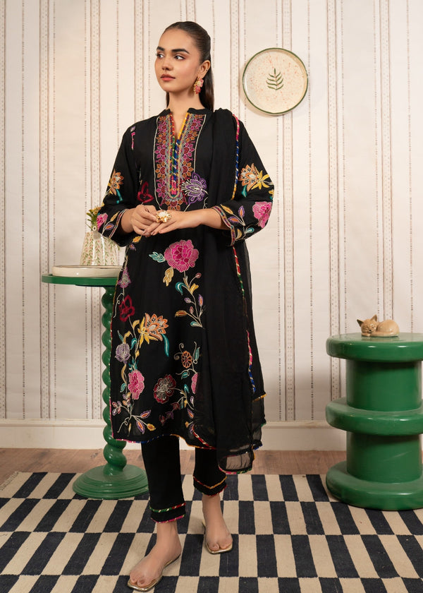 Sahibas By Mirza Albite Black Women 3pcs