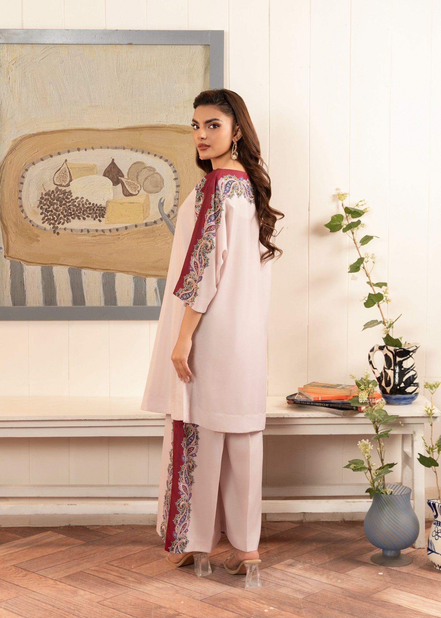 Stitch Vibes Batwing co ord Set Women 2pcs