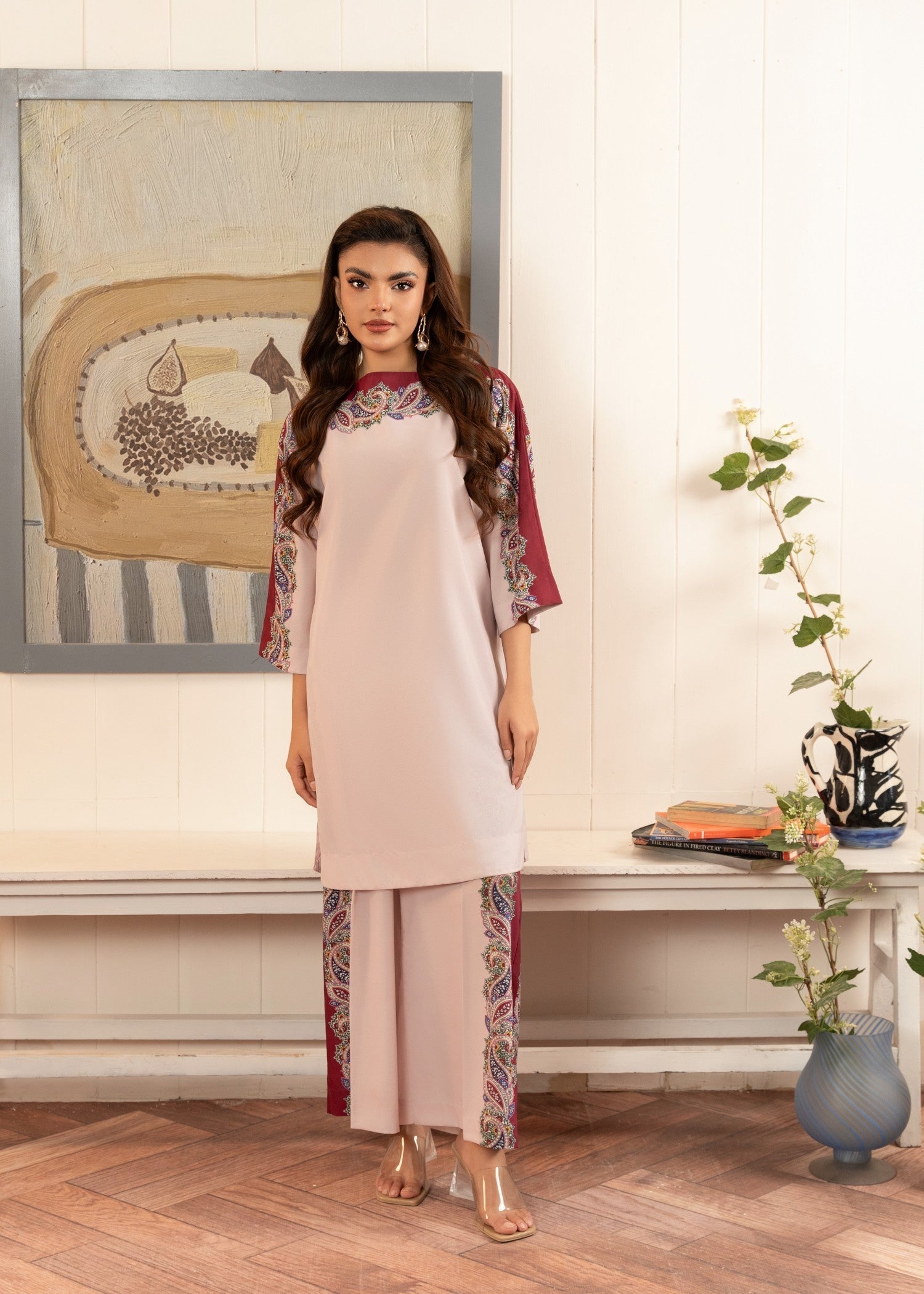 Stitch Vibes Batwing co ord Set Women 2pcs