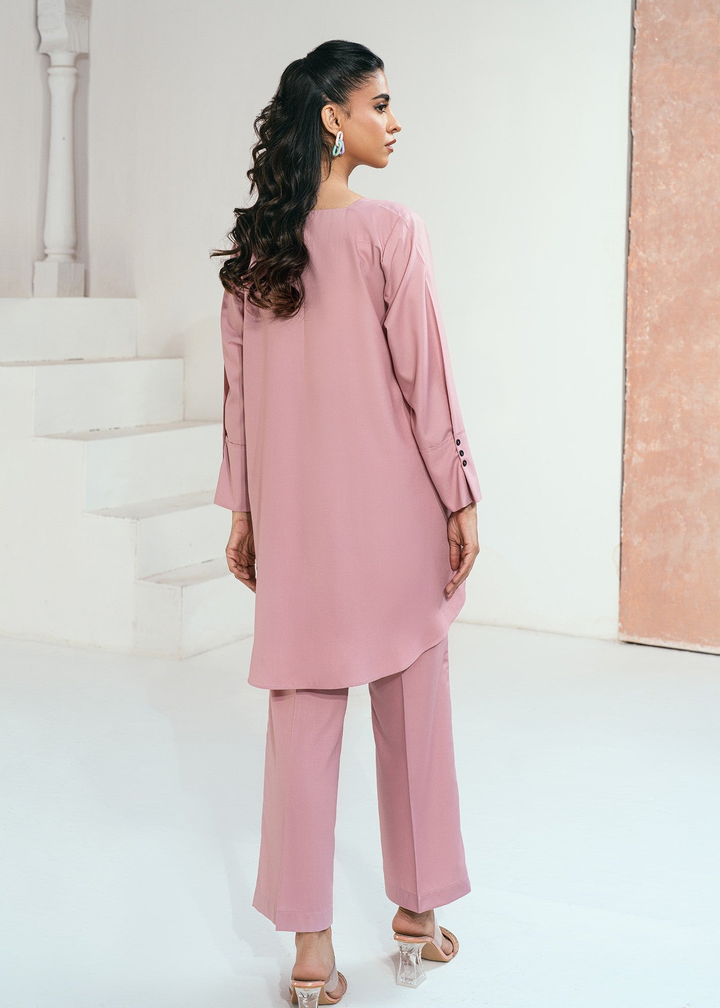 Rangeen Blush Co Ord Set Women 2pcs