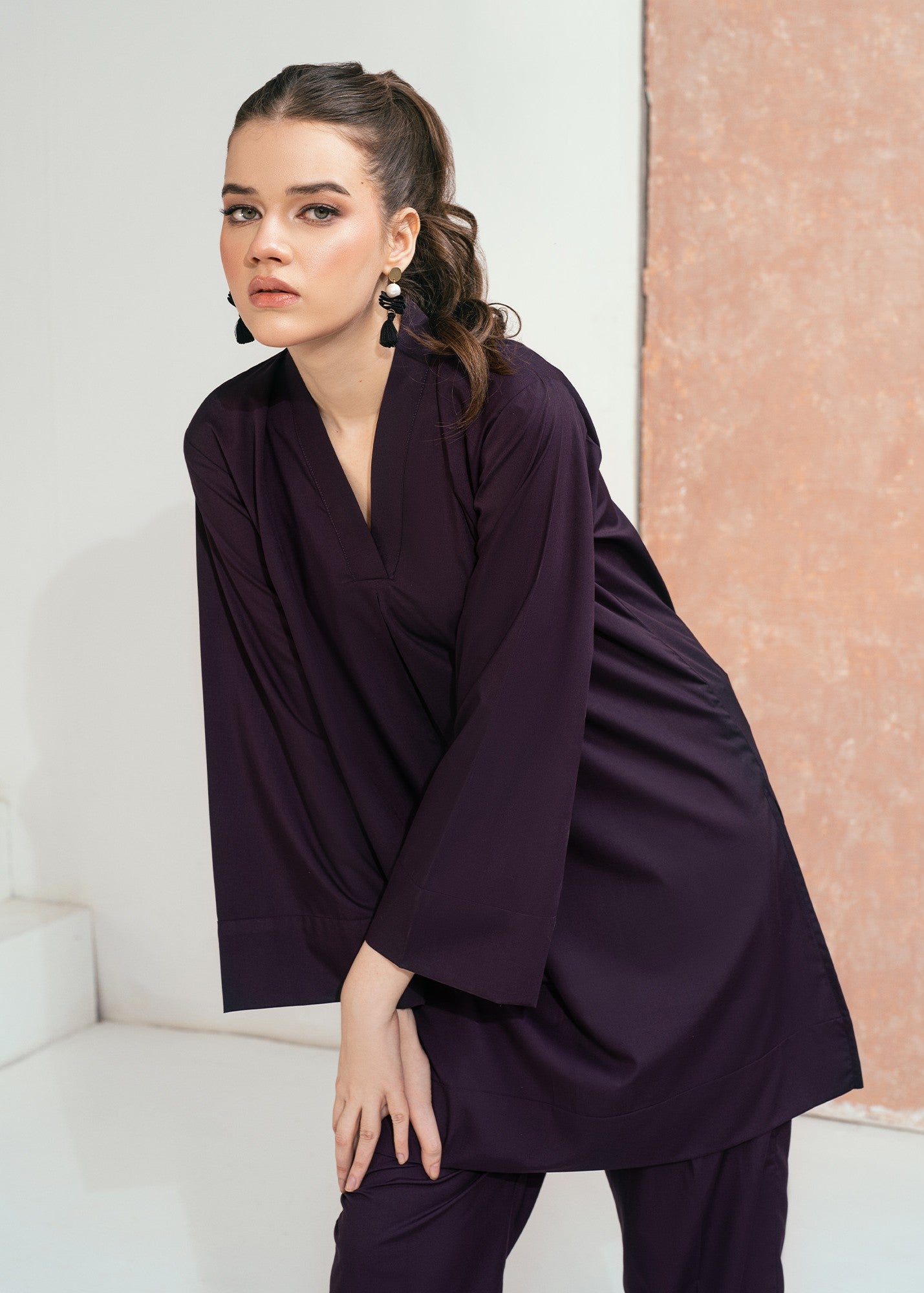 Rangeen Indigo Co Ord Set Women 2pcs