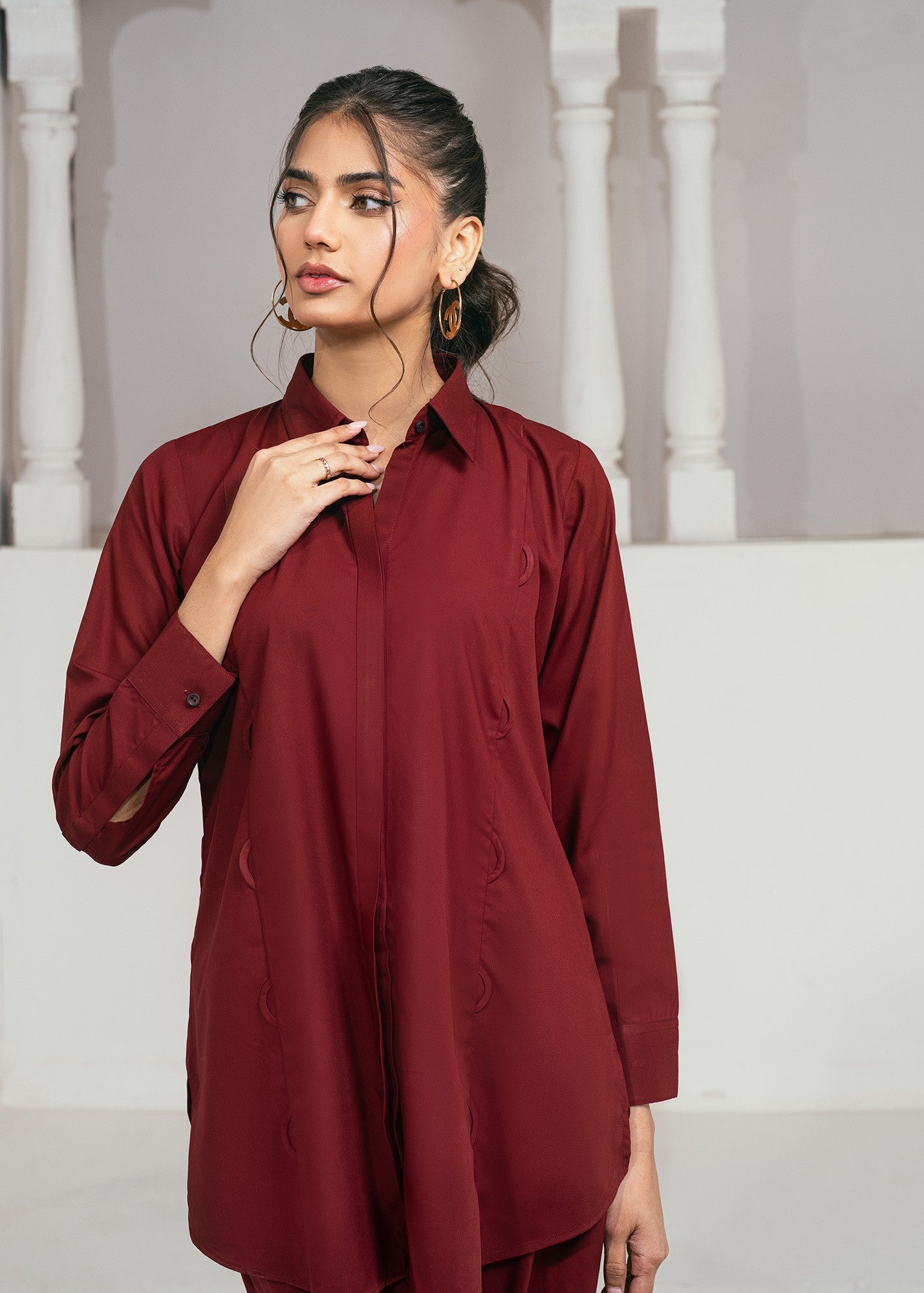 Rangeen Cherry Crush Co Ord Set Women 2pcs