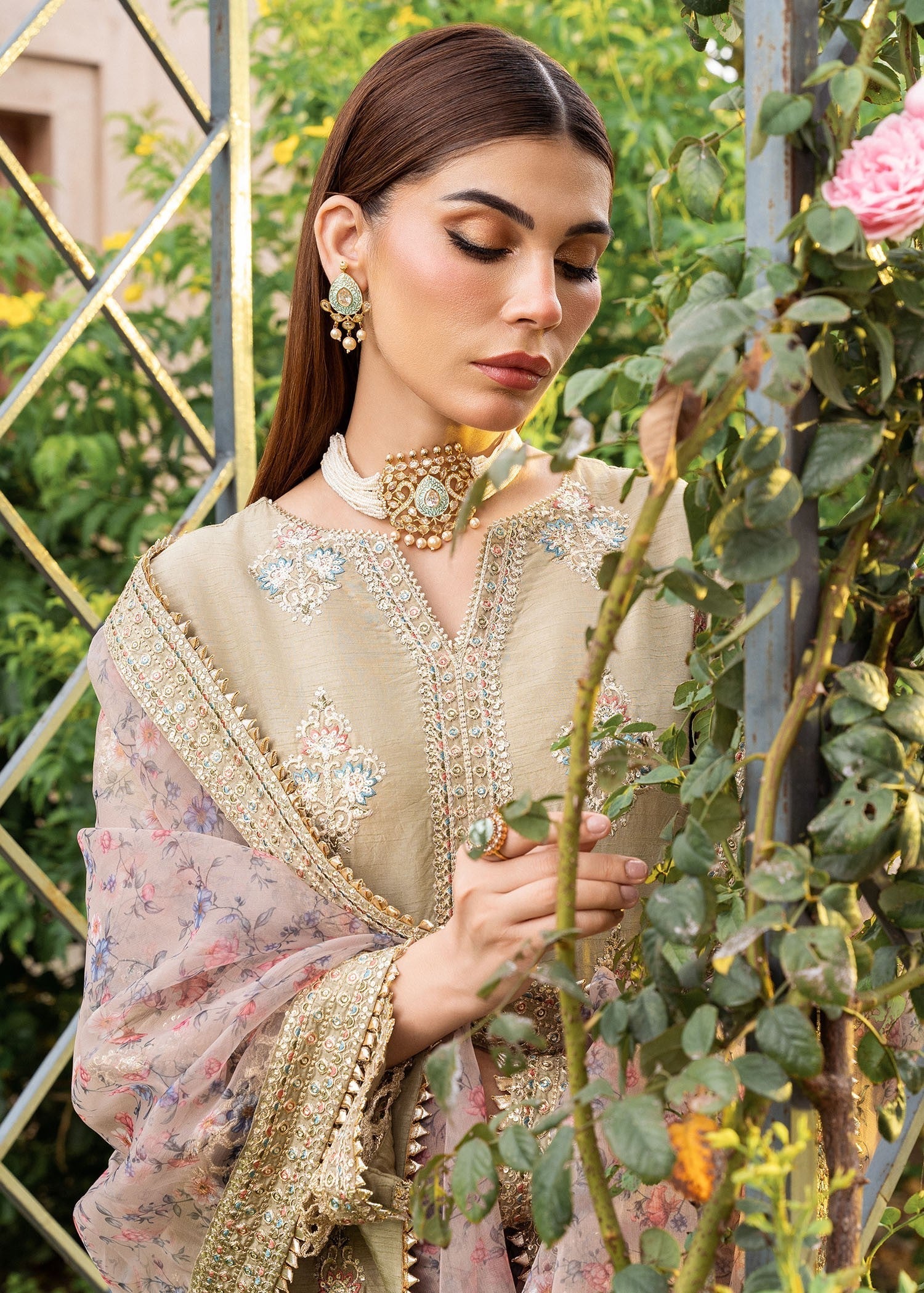 Rang-e-Haya Ayeza (Clay Beige) Women 3pcs