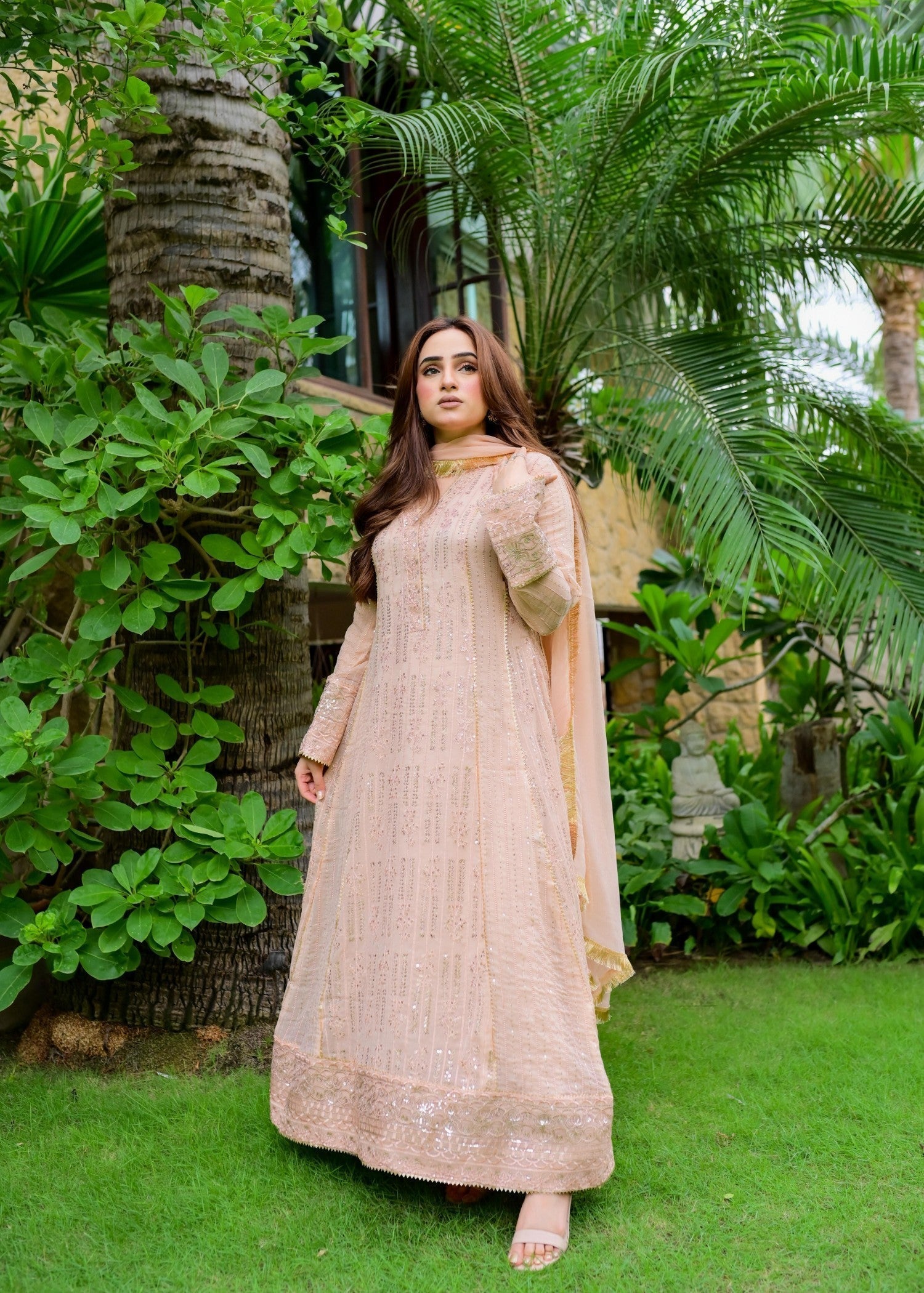 Mona Embroidery CEDAR PEACH Women 3pcs