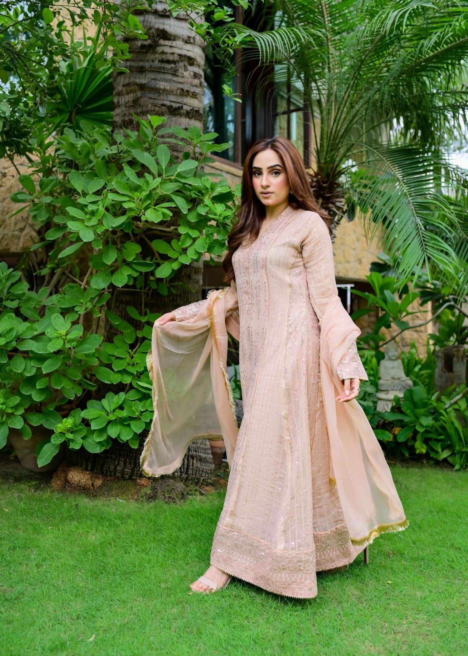 Mona Embroidery CEDAR PEACH Women 3pcs