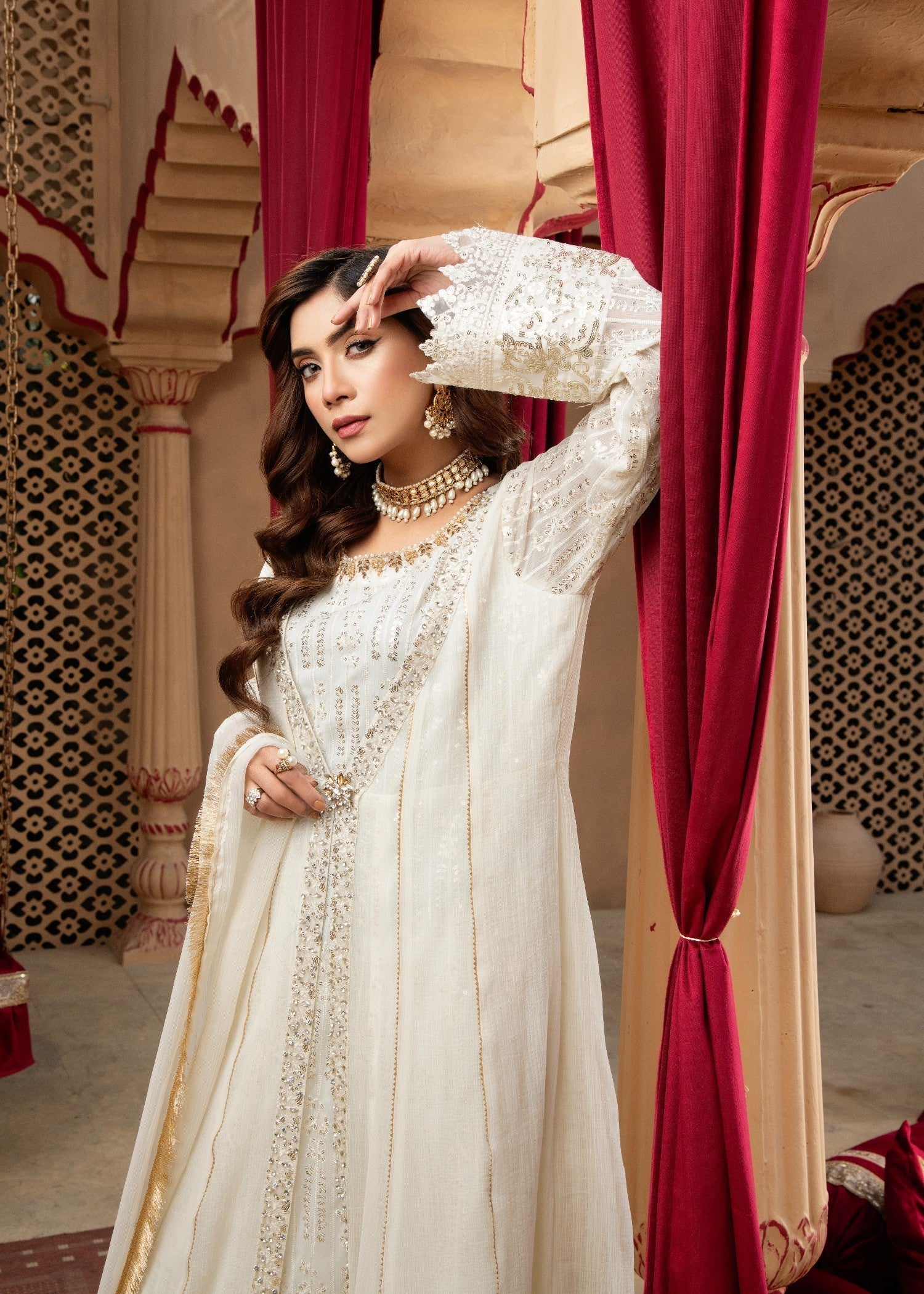 Mona Embroidery ENCHANTE OFF WHITE Women 3pcs