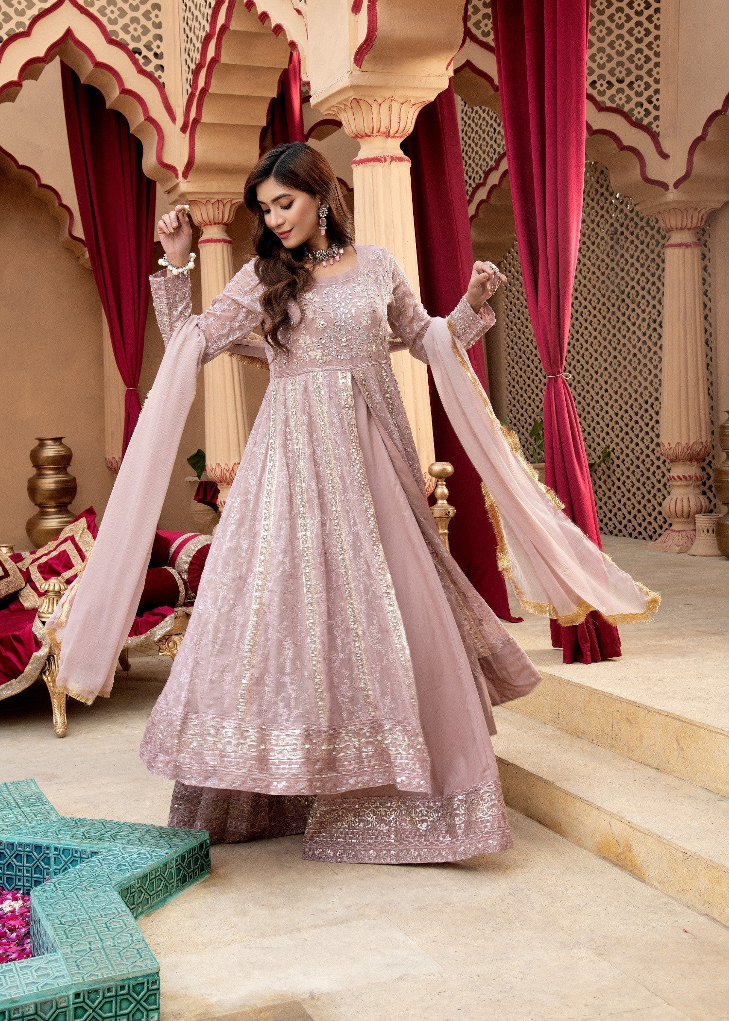 Mona Embroidery SERENE LILAC Women 3pcs