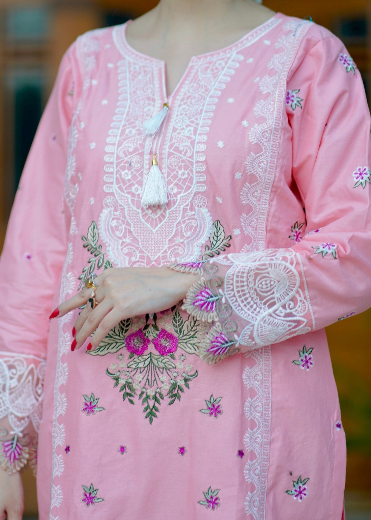 Four Season Boutique RUBAB COTTON PINK Women 3pcs