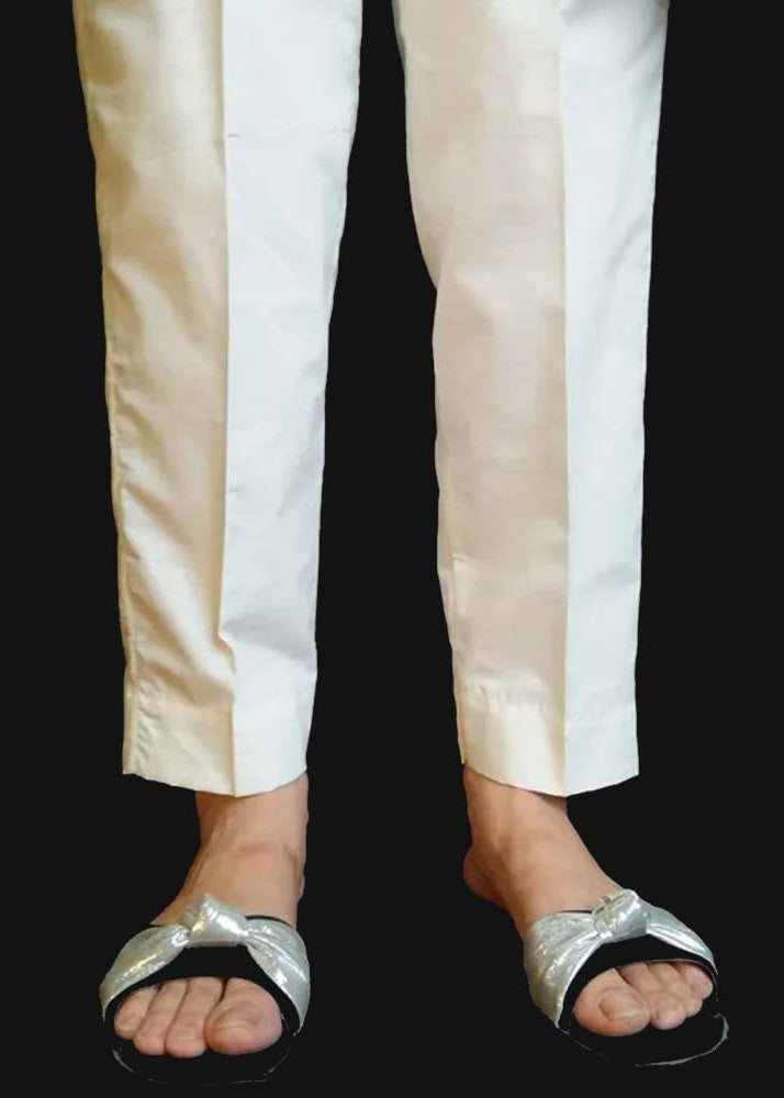 Zardi Women Cotton Trouser off White ZT116 Women 1pcs