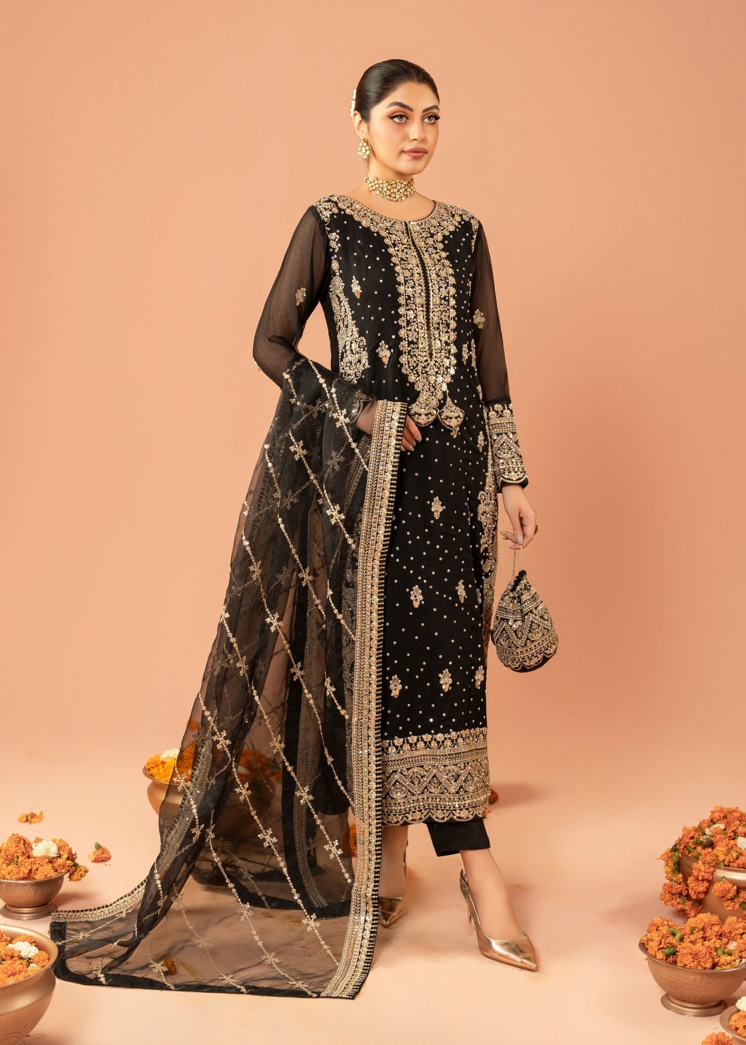 Agha Jaan Zeenat Women 3pcs