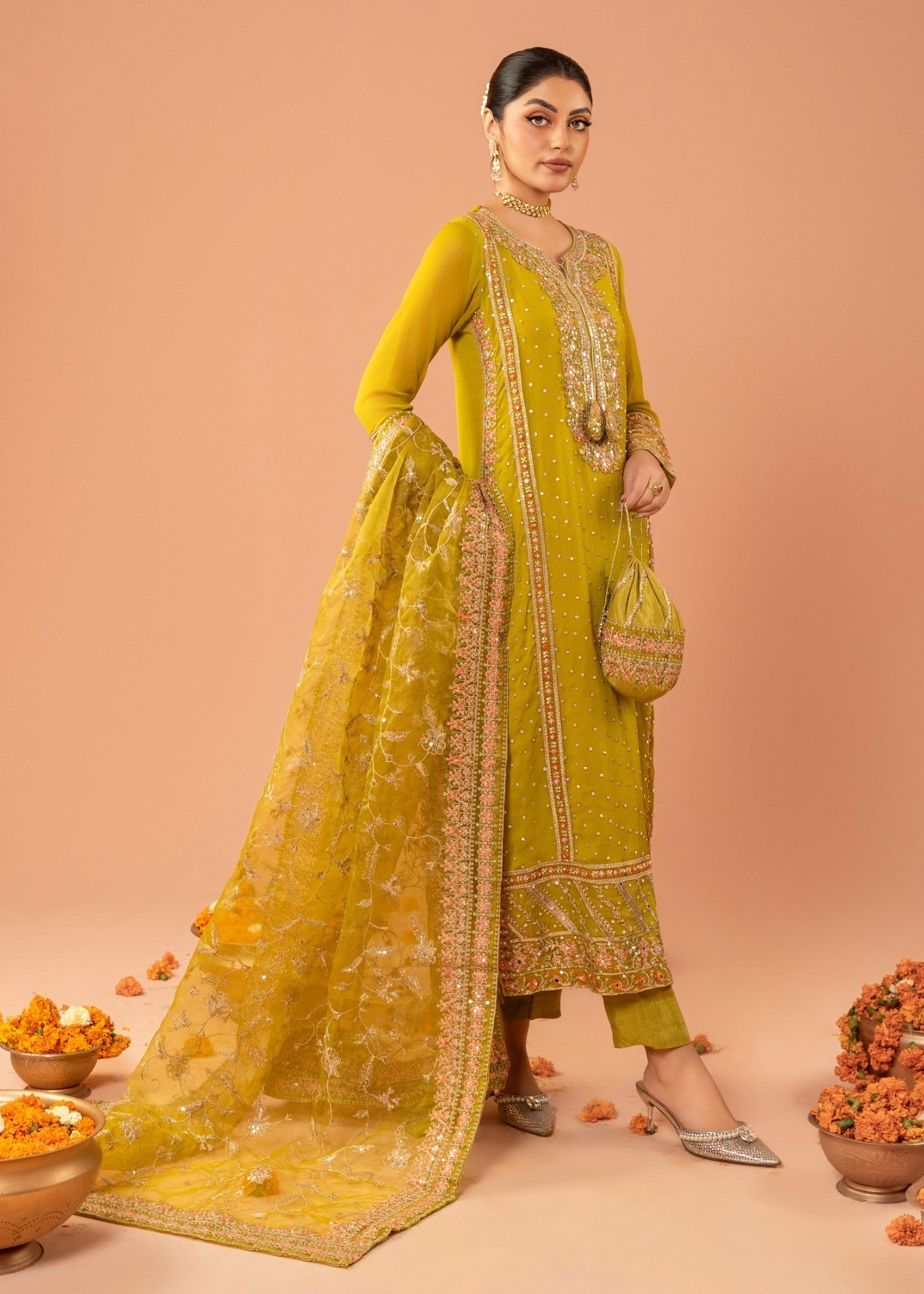 Agha Jaan Emel Women 3pcs