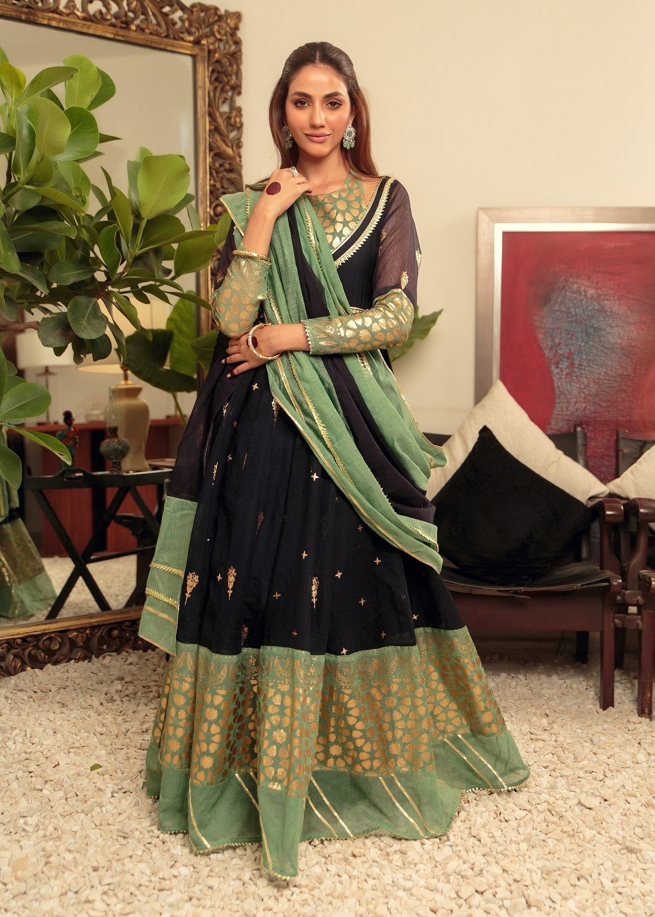 Anum Jung EMB 342 Women 3pcs