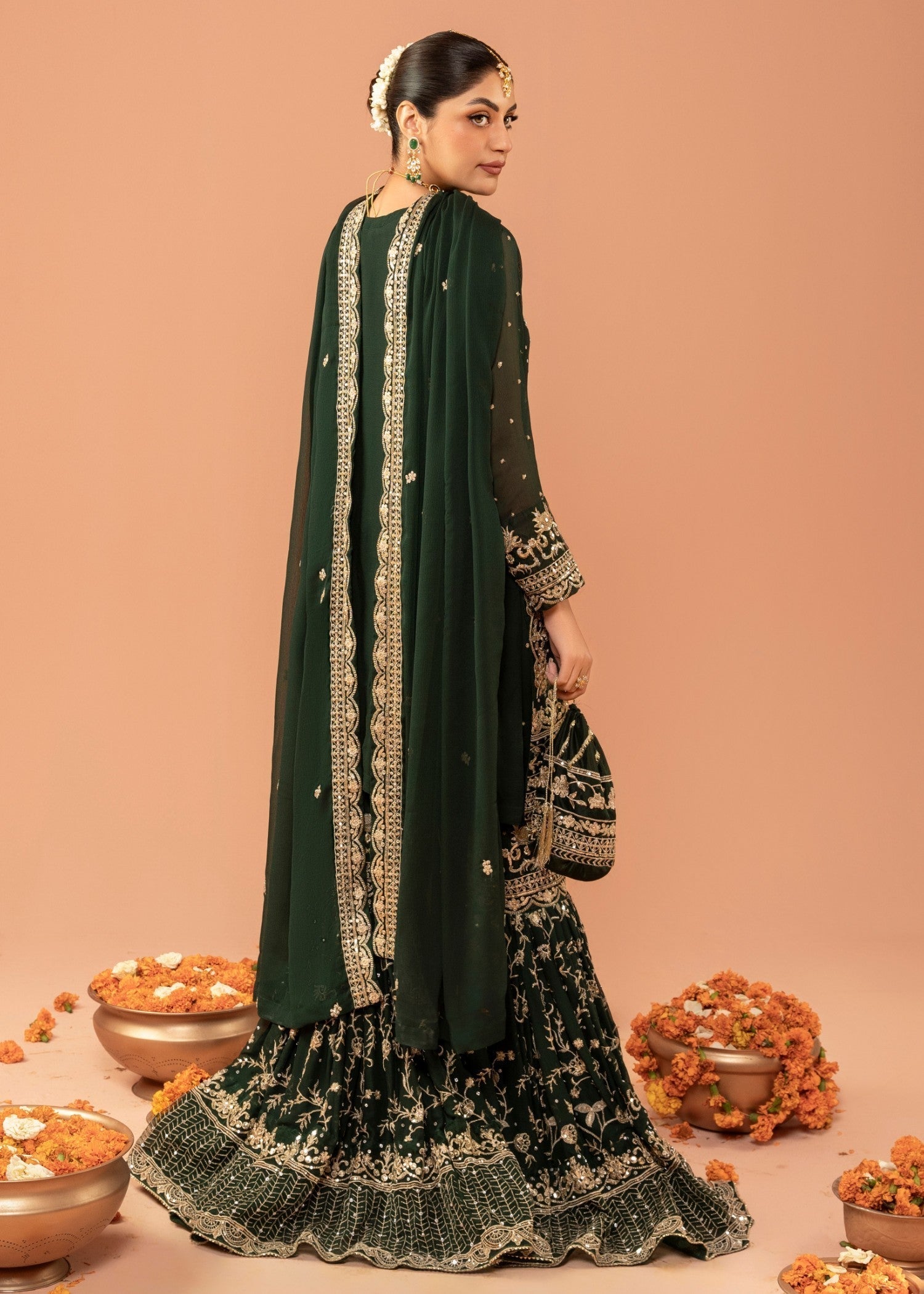 Agha Jaan CHUNARIYA Women 3pcs