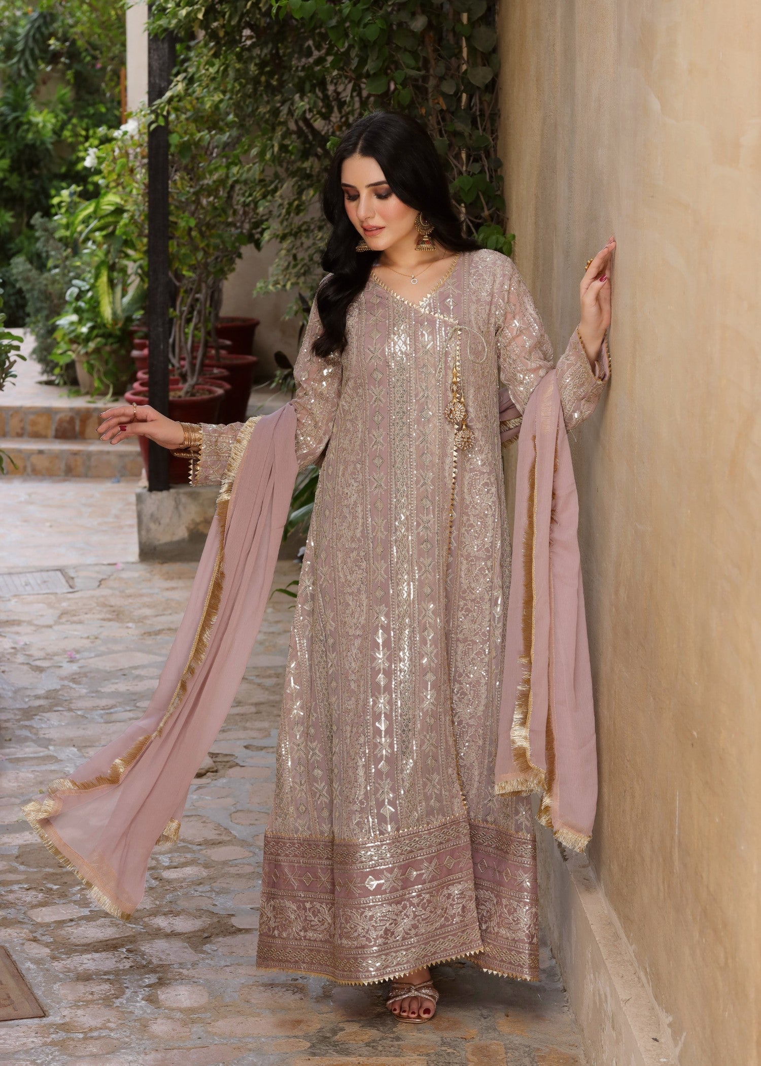 Mona Embroidery DIVINE LILAC Women 3pcs