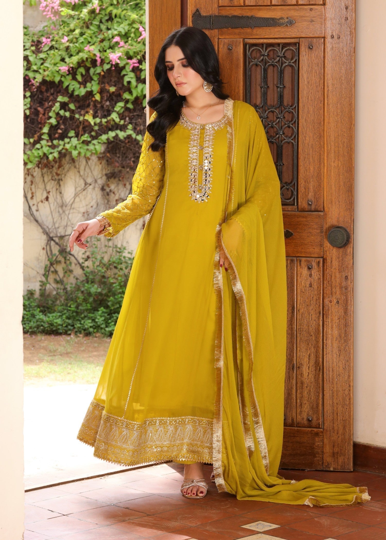 Mona Embroidery LUMINOUS DAHANI Women 3pcs