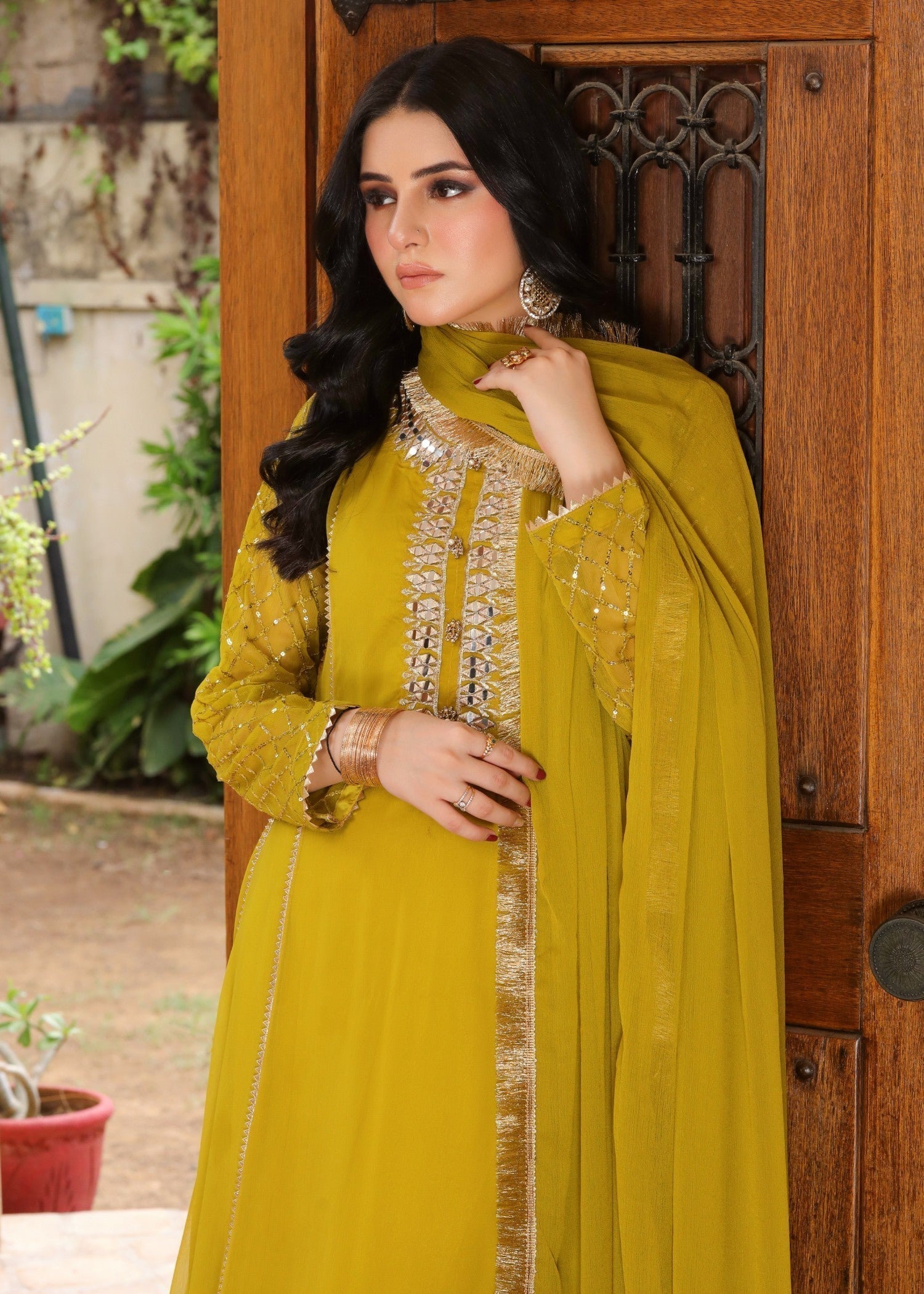 Mona Embroidery LUMINOUS DAHANI Women 3pcs