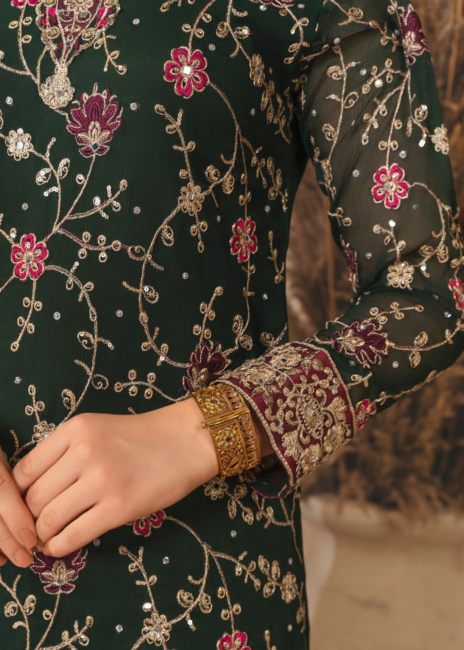 Agha Jaan FARHEEN Women 3pcs