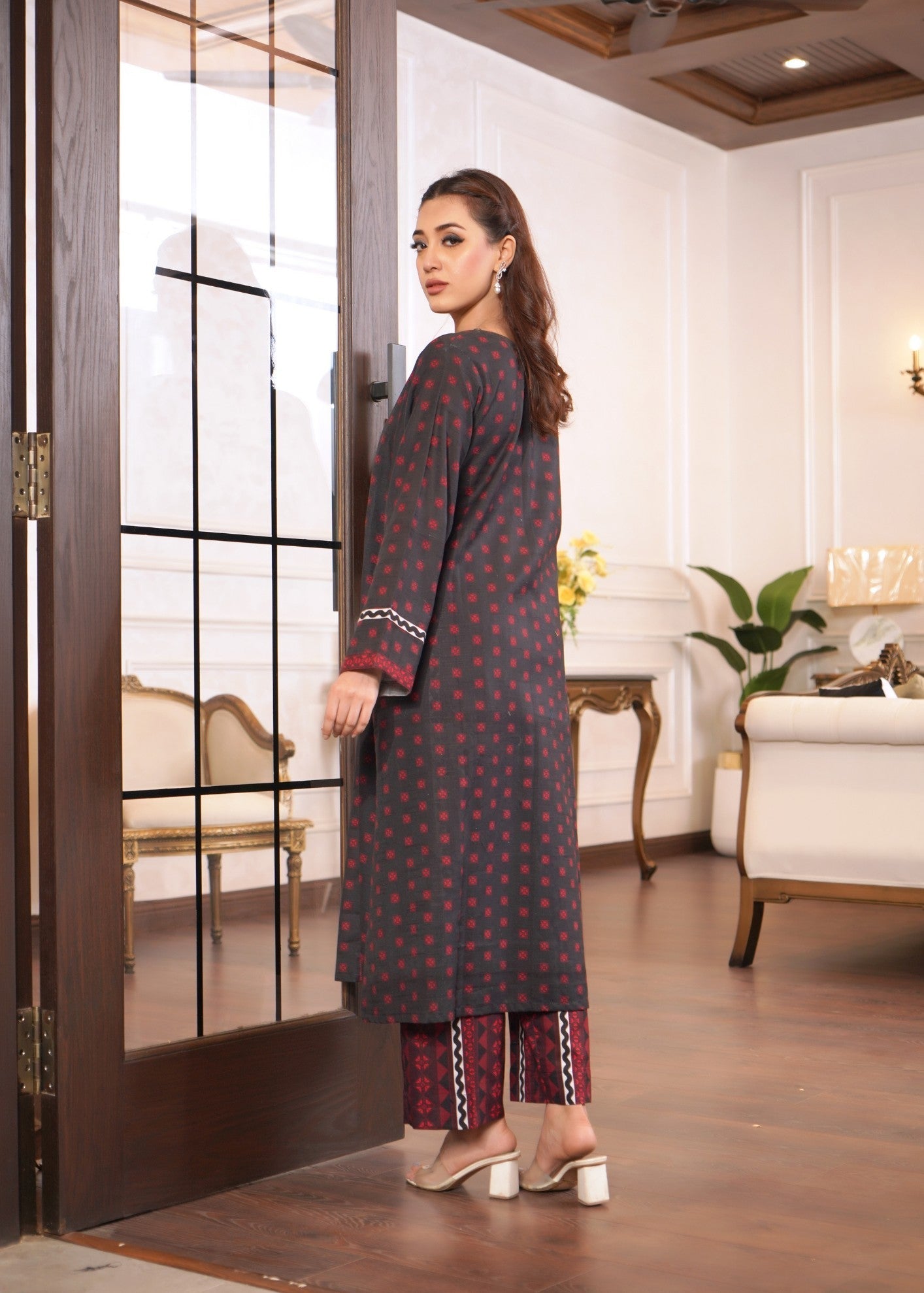 Yolo Pret Digital Print Khaddar W24 PRINT 0008 Women 2pcs