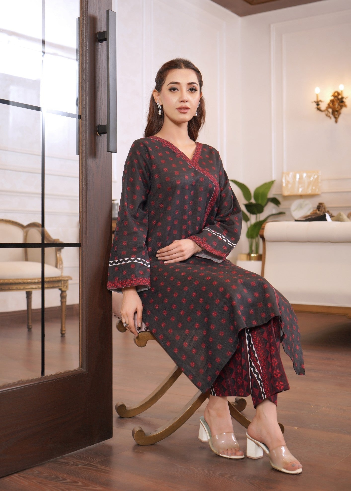 Yolo Pret Digital Print Khaddar W24 PRINT 0008 Women 2pcs
