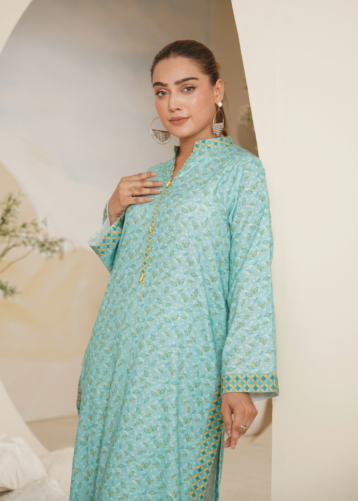 Yolo Pret Digital Print Khaddar W24 PRINT 0007 Women 2pcs