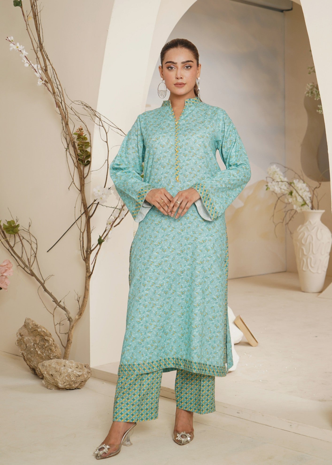 Yolo Pret Digital Print Khaddar W24 PRINT 0007 Women 2pcs