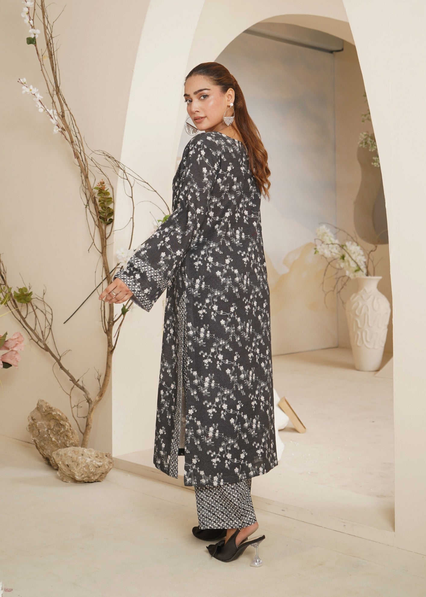 Yolo Pret Digital Print Khaddar W24 PRINT 0006 Women 2pcs