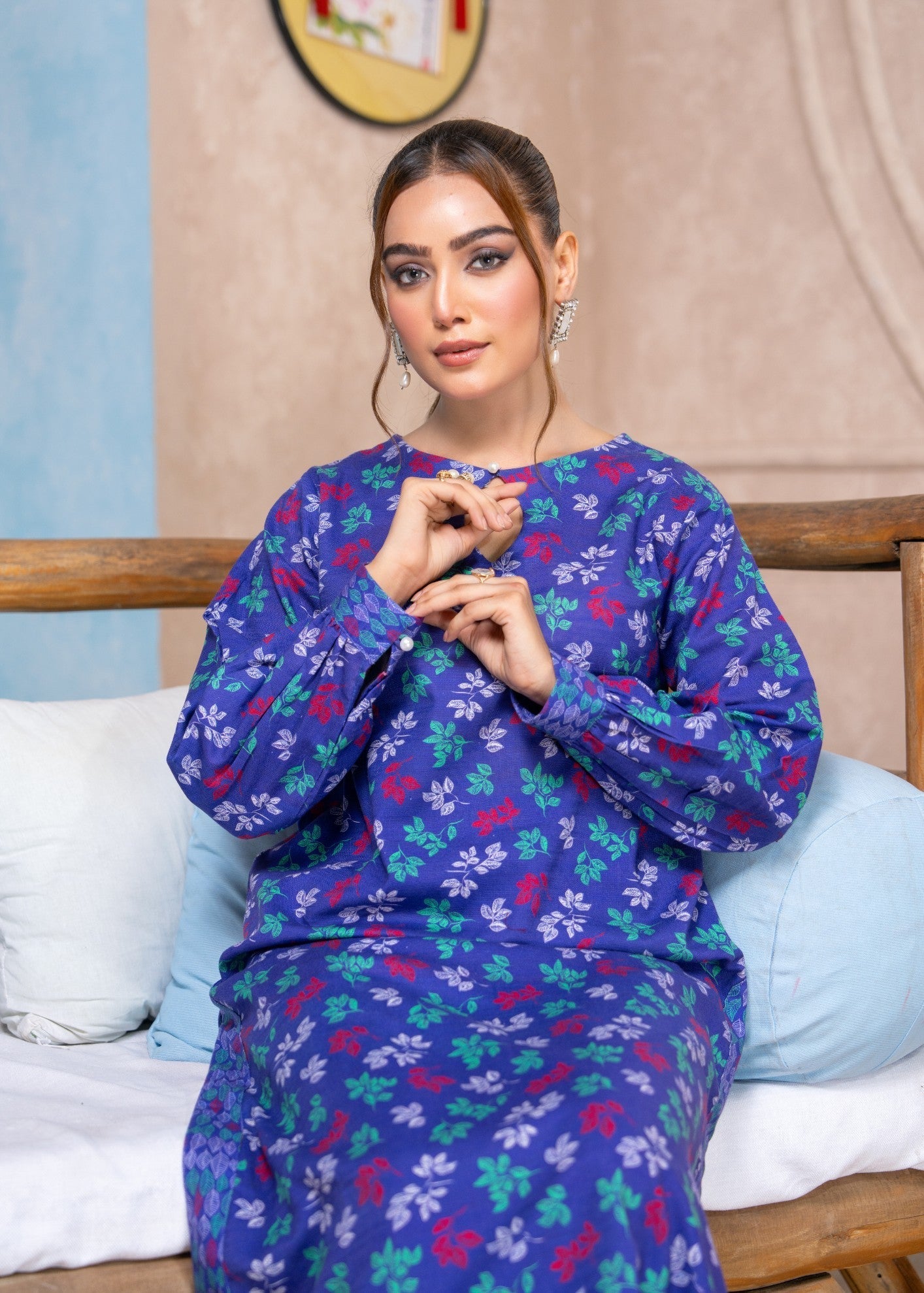 Yolo Pret Digital Print Khaddar W24 PRINT 0005 Women 2pcs