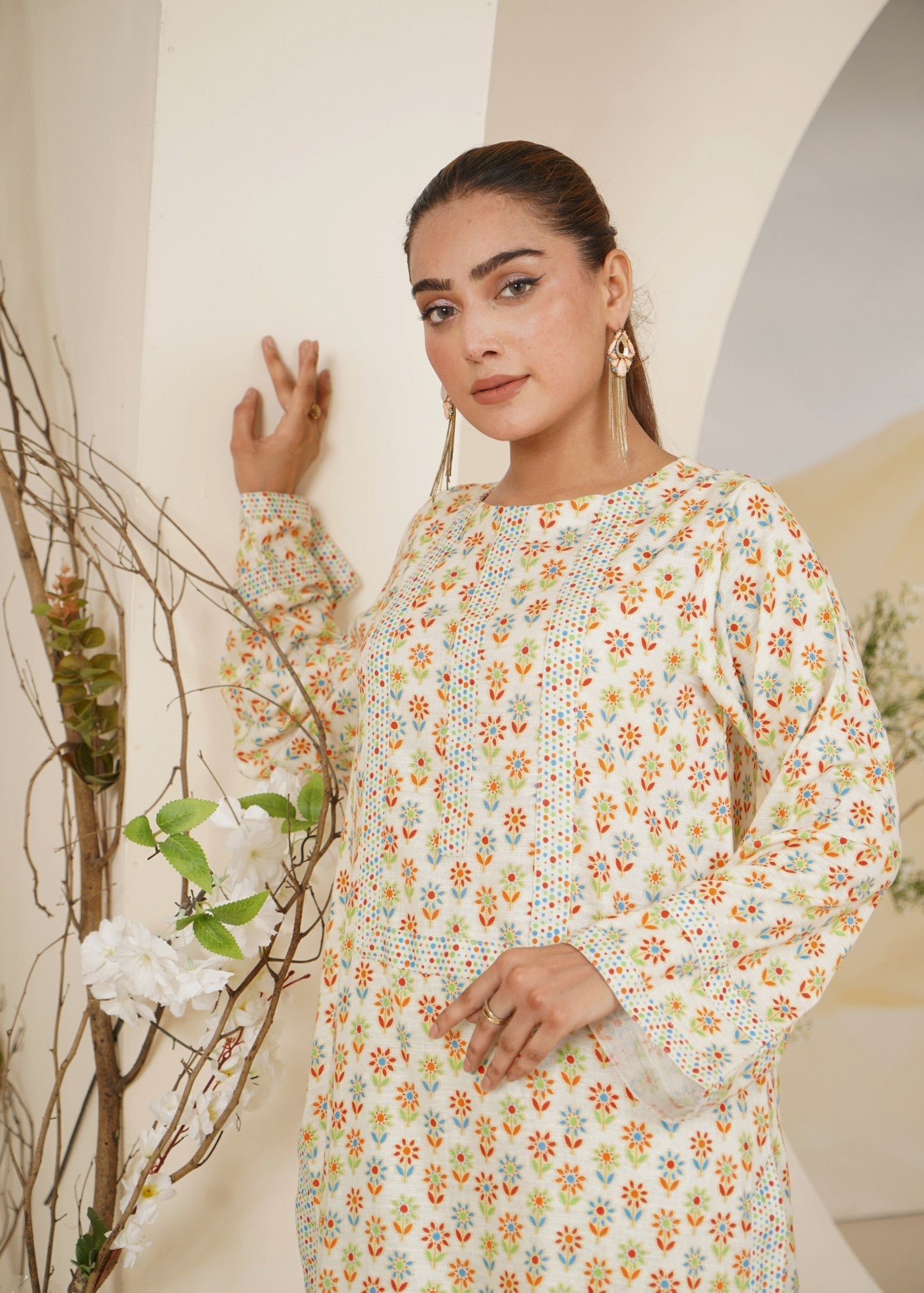 Yolo Pret Digital Print Khaddar W24 PRINT 0004 Women 2pcs