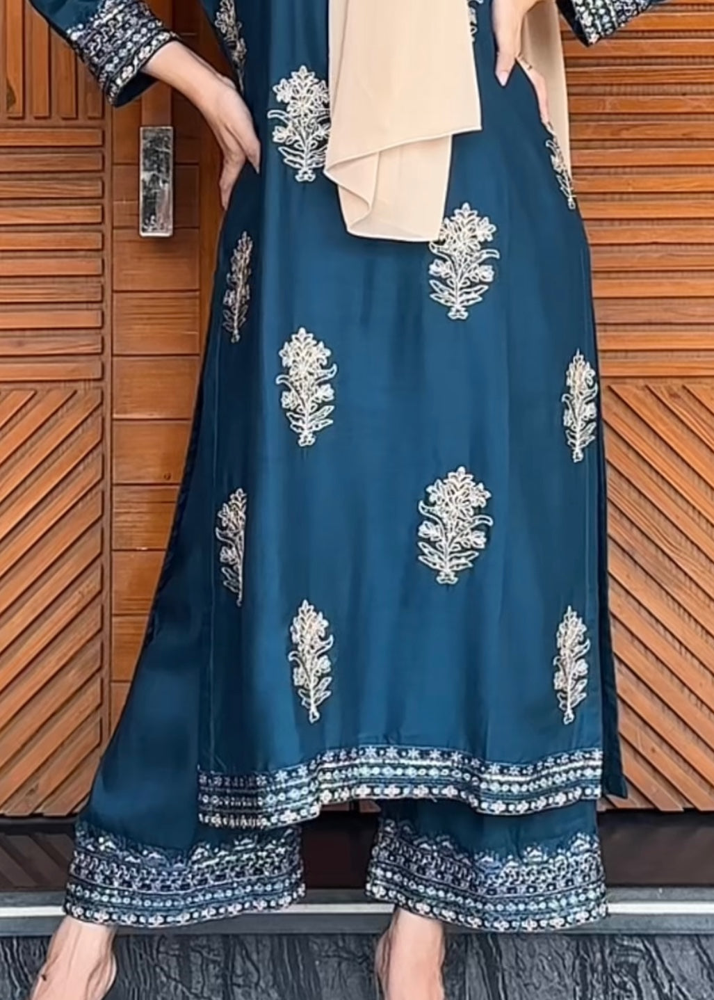 Chaudhary Arts Melvin teal Women 2pcs