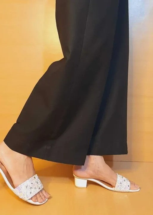 Zardi Black cotton palazzo ZT209 Women 1pcs