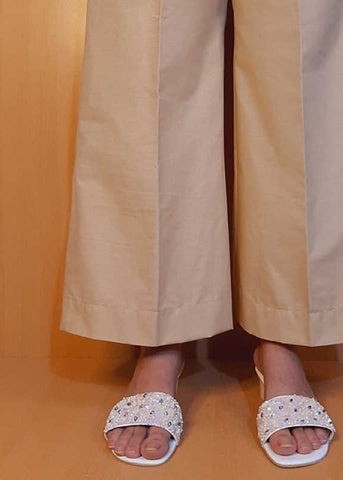 Zardi Beige cotton palazzo ZT209 Women 1pcs