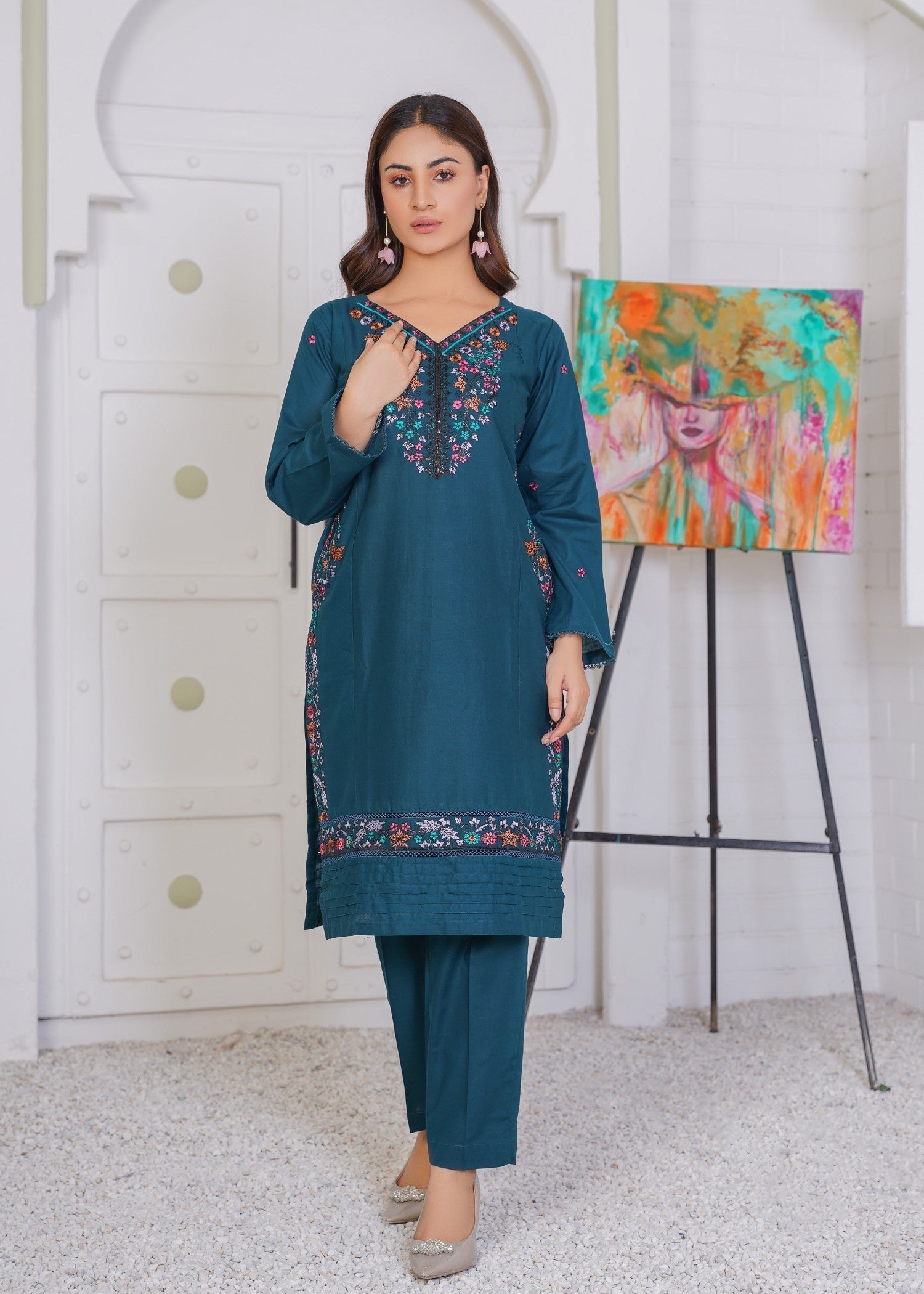 Damask Clothing Studio Sajni Women 2pcs