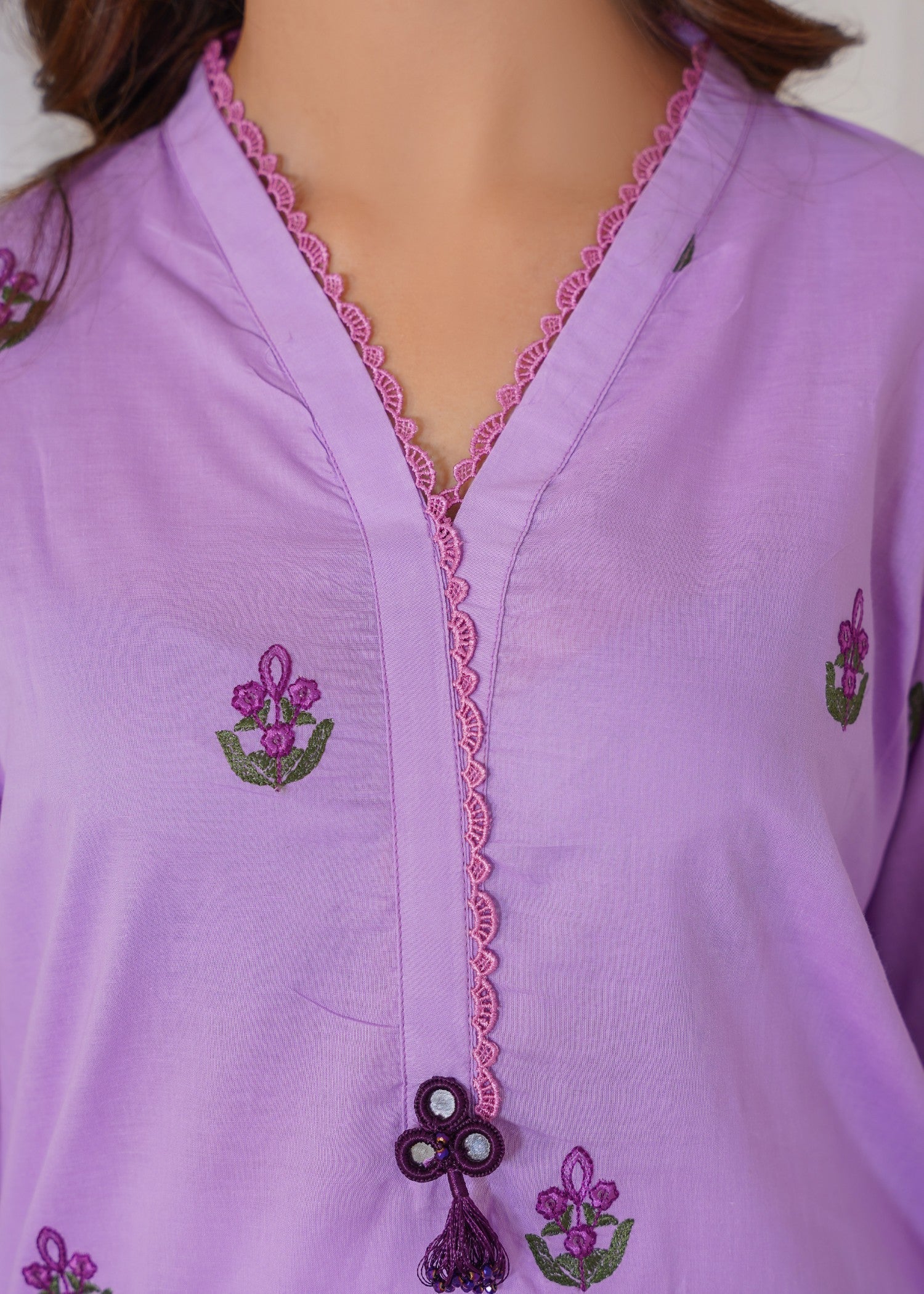 Damask Clothing Studio Lavendar Women 2pcs