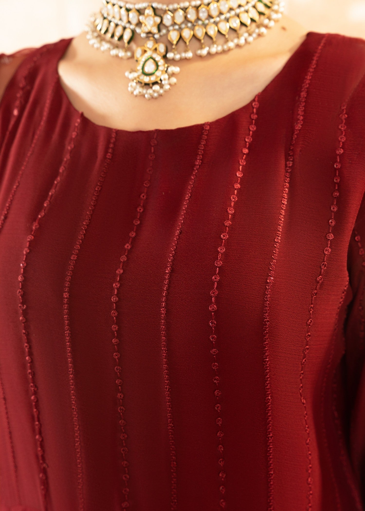 Malhaar Baaya 24 AL 3885 claret Women 3pcs