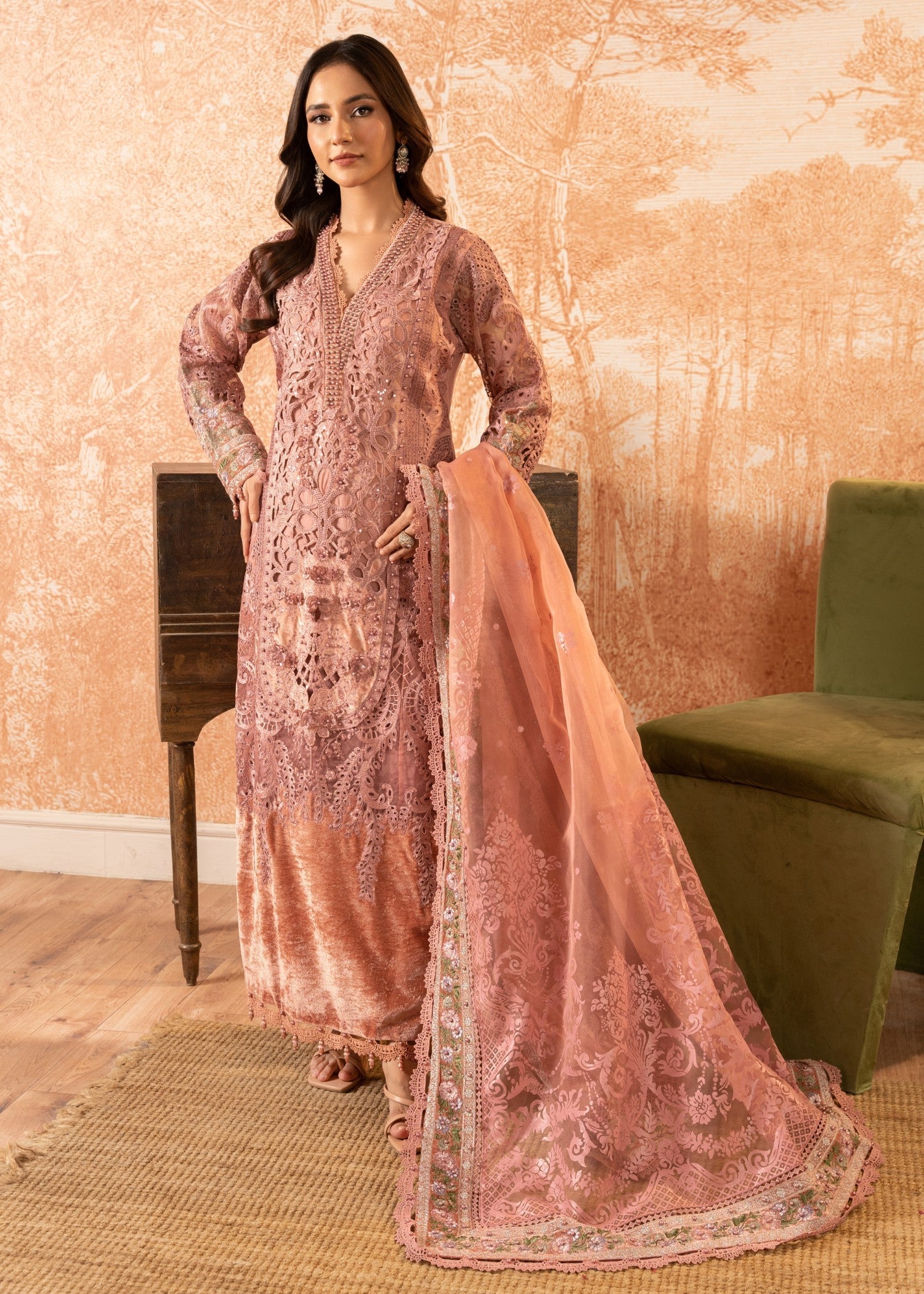 Malhaar Baaya 24 AL 3884 Women 3pcs