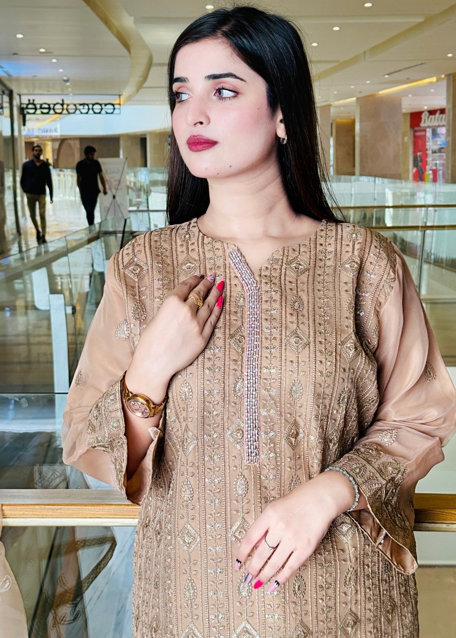 RUBBY FERRY CLOTHING LINO TAN Women 3pcs