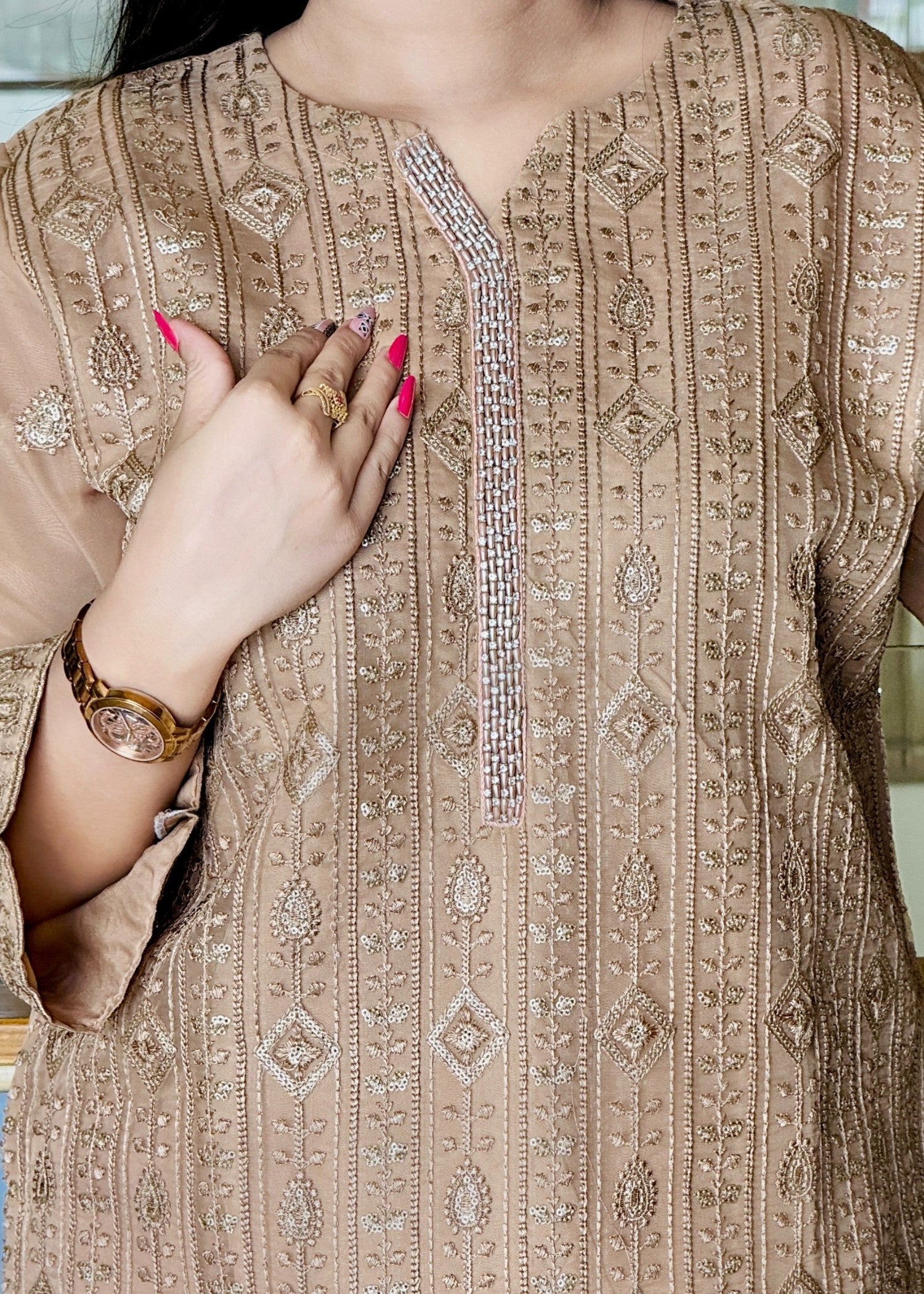 RUBBY FERRY CLOTHING LINO TAN Women 3pcs