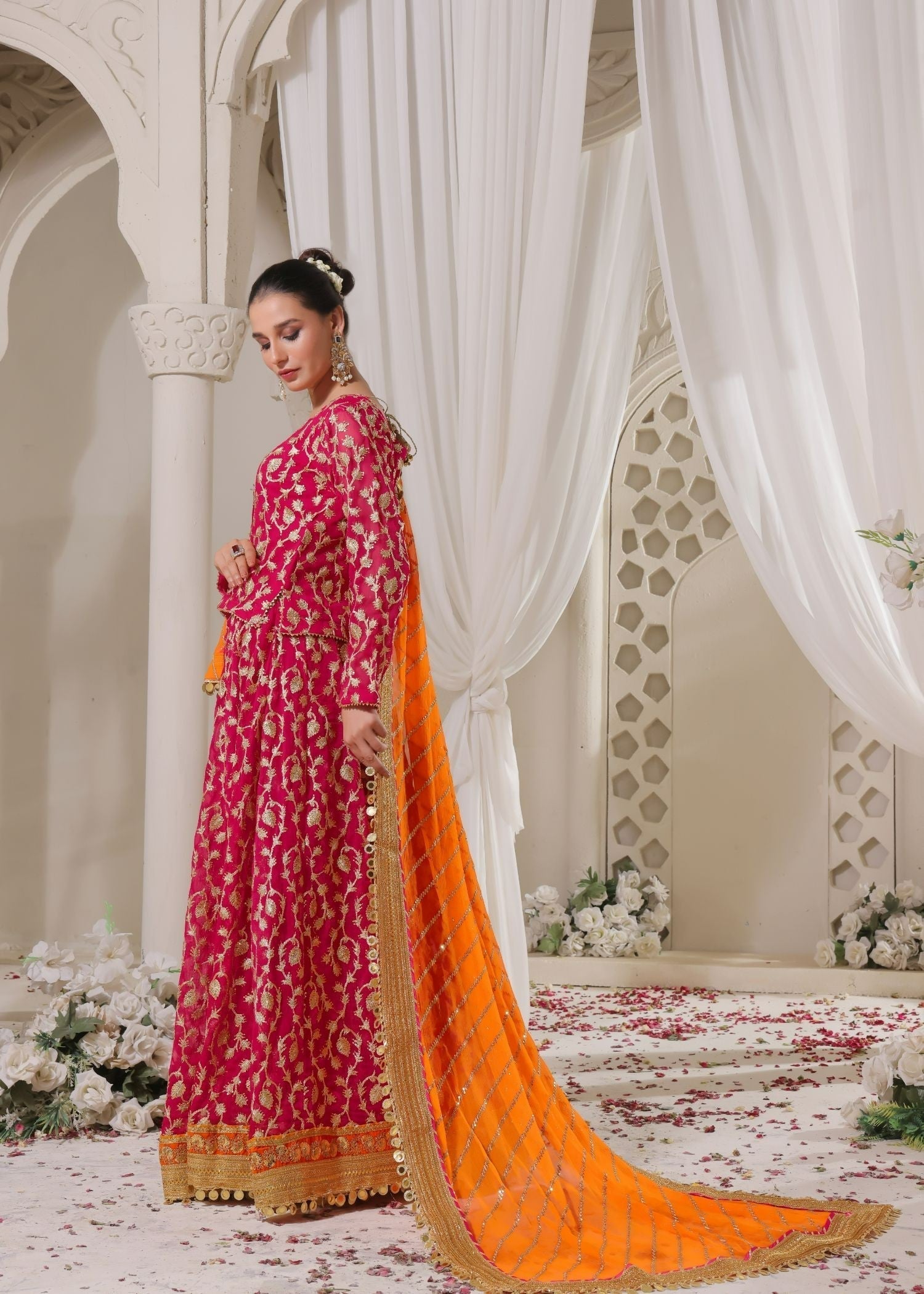 Ayesha Closet Nayab Pink Women 3pcs