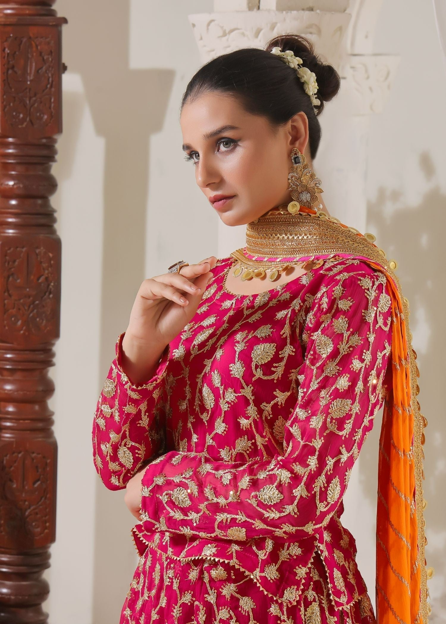 Ayesha Closet Nayab Pink Women 3pcs