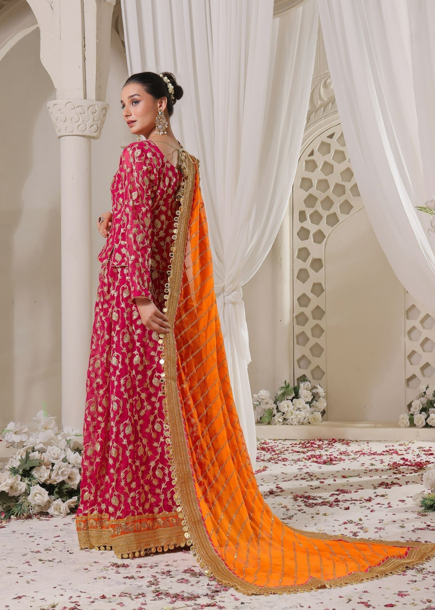 Ayesha Closet Nayab Pink Women 3pcs