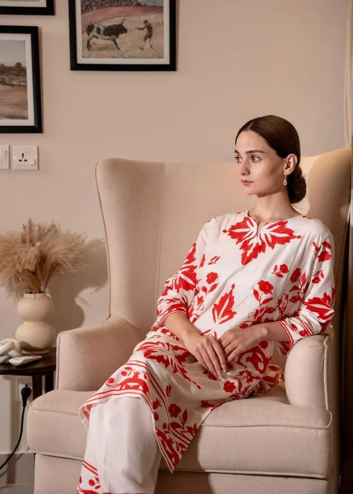 B.K Clothings Sara Print Women 2pcs