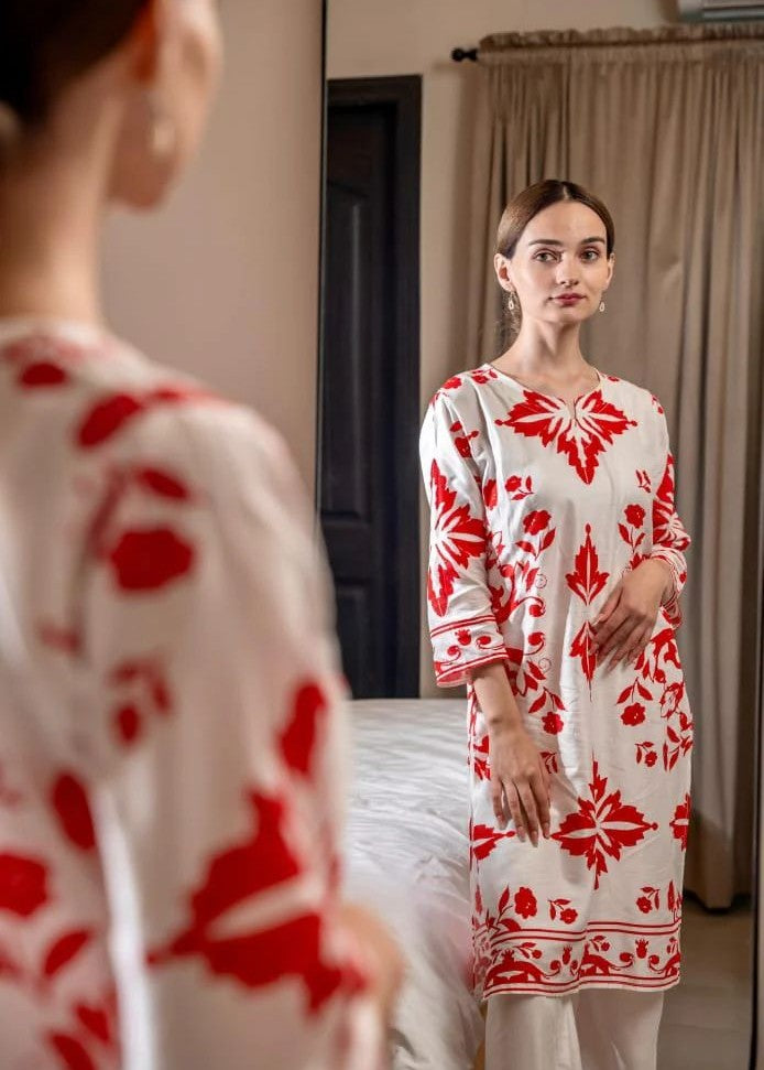B.K Clothings Sara Print Women 2pcs