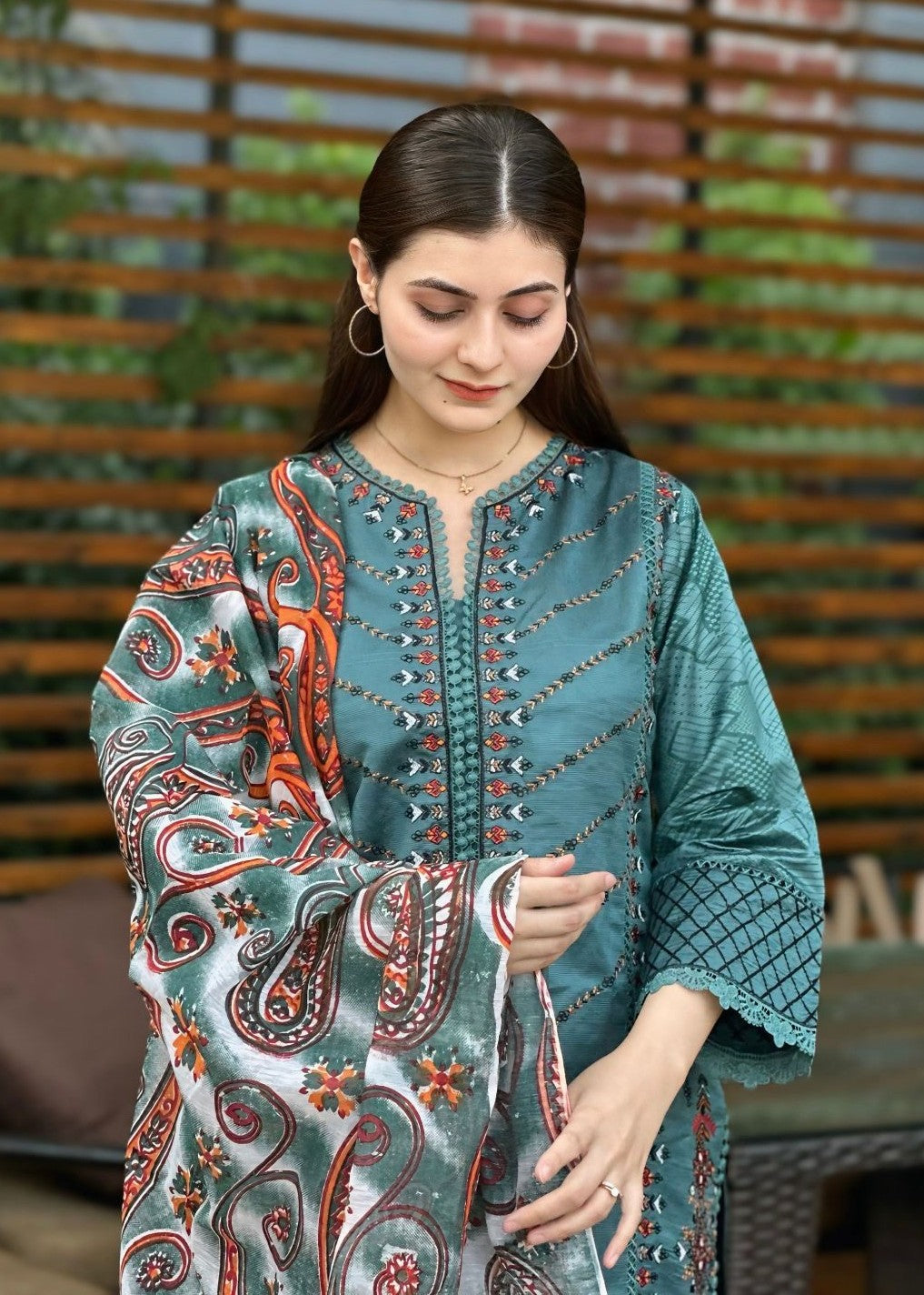 Rangoon Clothing Refa Aqua Women 3pcs